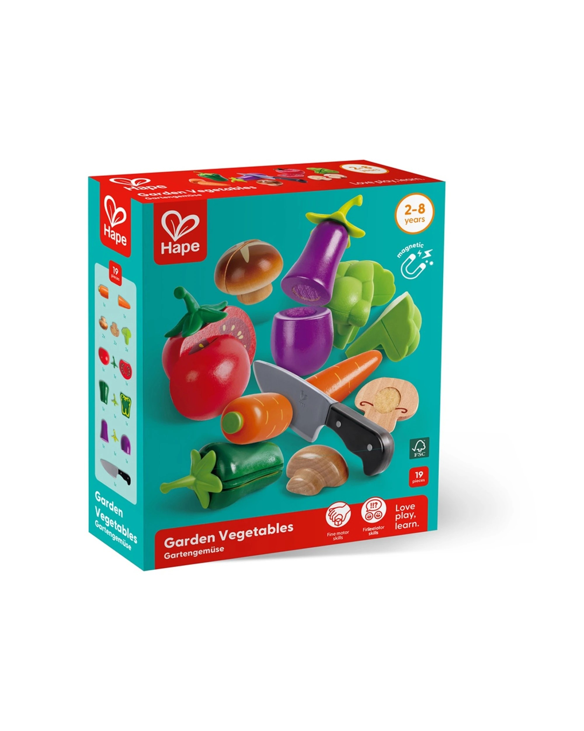 2 Eurekakids Garden Vegetables Play Set Kids Toy - Multi, 2 of 6