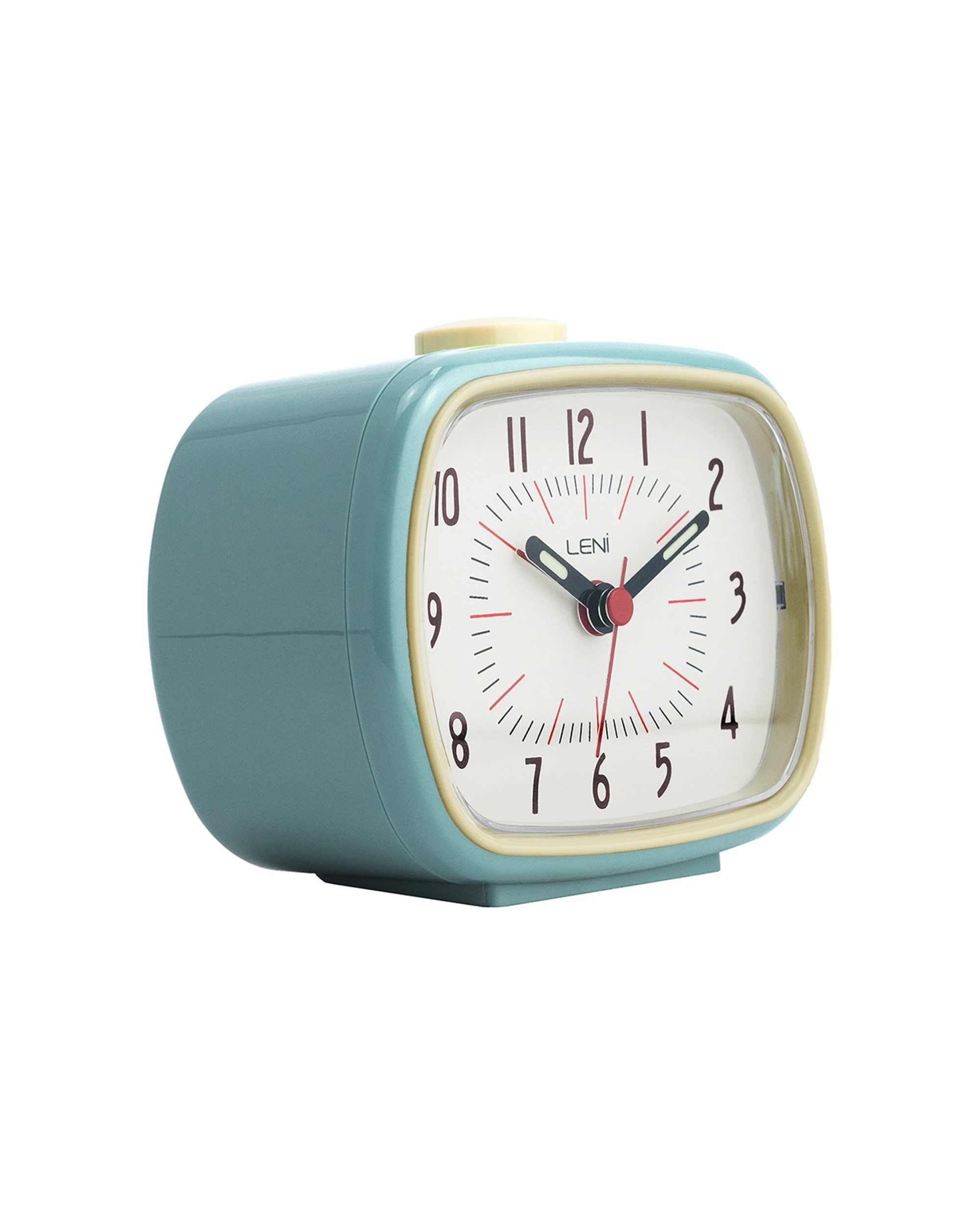 3 Leni Retro 9cm Alarm Clock Luminescent Hands Audible Beep-Beep Alarm, 3 of 7