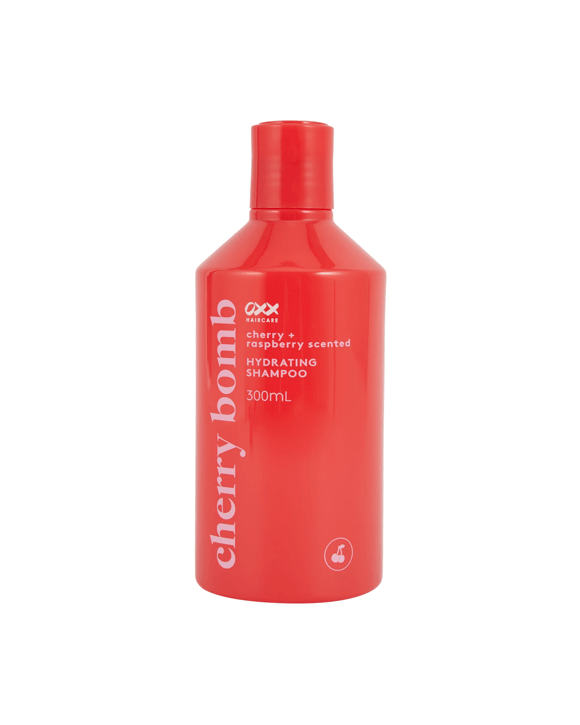 OXX Haircare Cherry Bomb Hydrating Shampoo 300ml - Cherry and Raspberry Scented