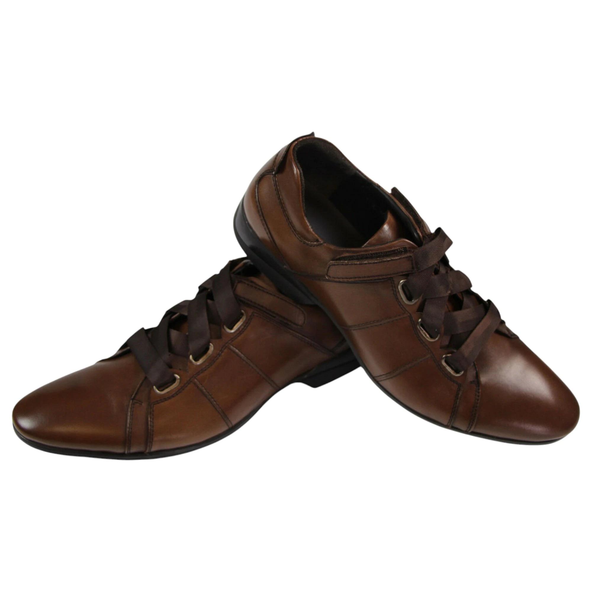 4 Zasel Mens Salah Coffee Casual Dress Work Leather Formal Everyday Shoes BROWN, 4 of 4