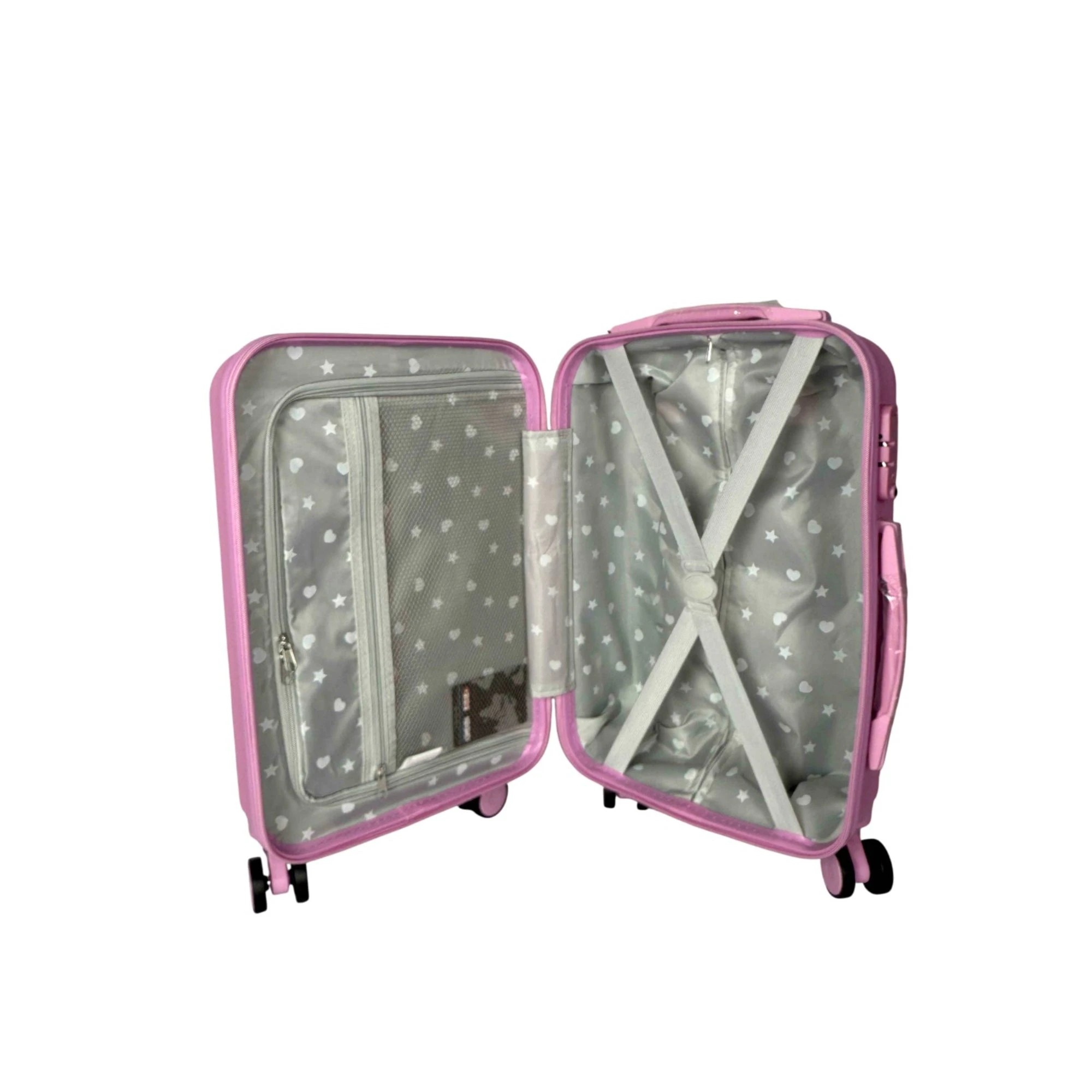 6 Hello Kitty 3-Piece Travel Set - 50cm Hard-Shell Carry-On, Memory Foam Neck Pillow, Luggage Tag - Multi, 6 of 7