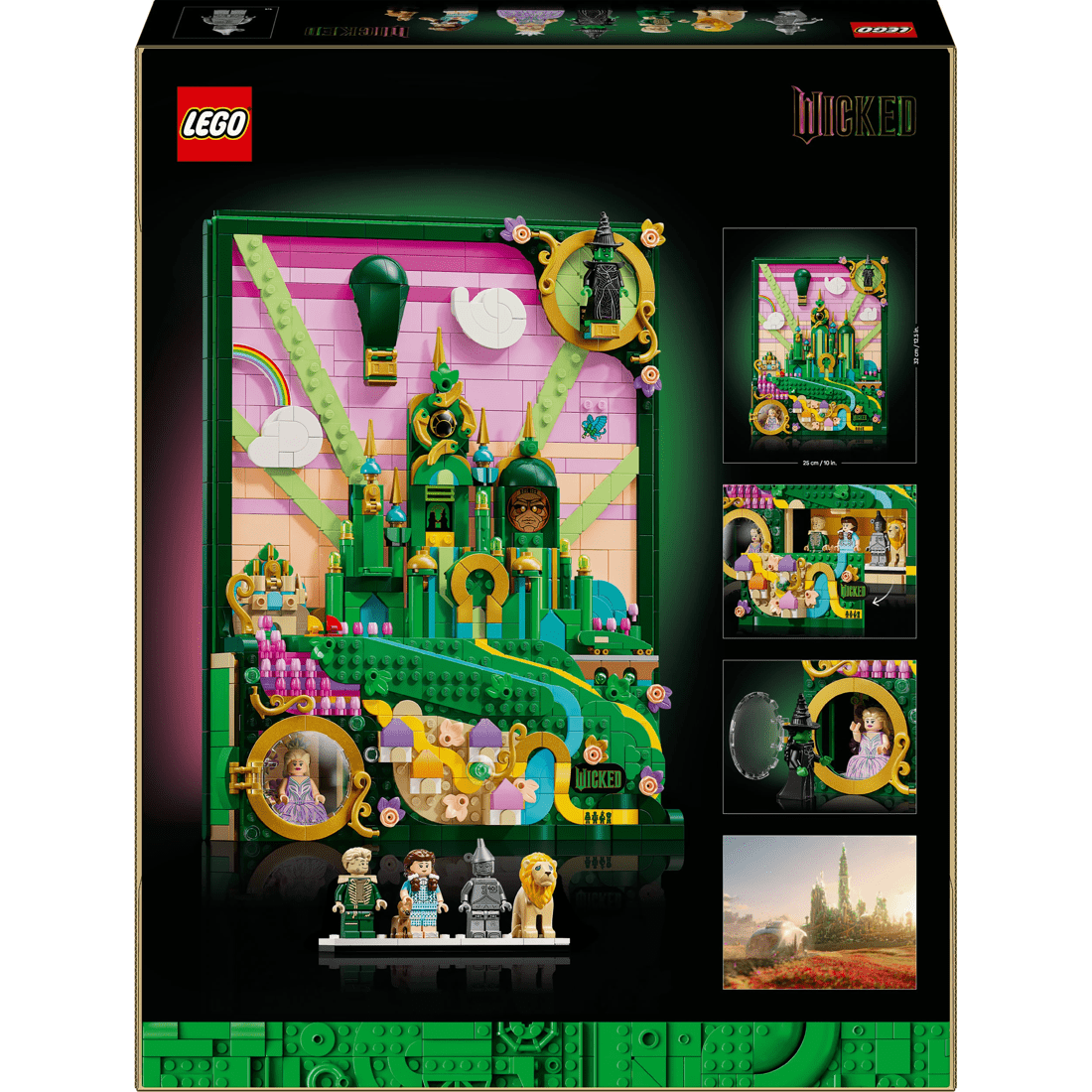 10 LEGO Wicked Emerald City Wall Art 75685, 10 of 10