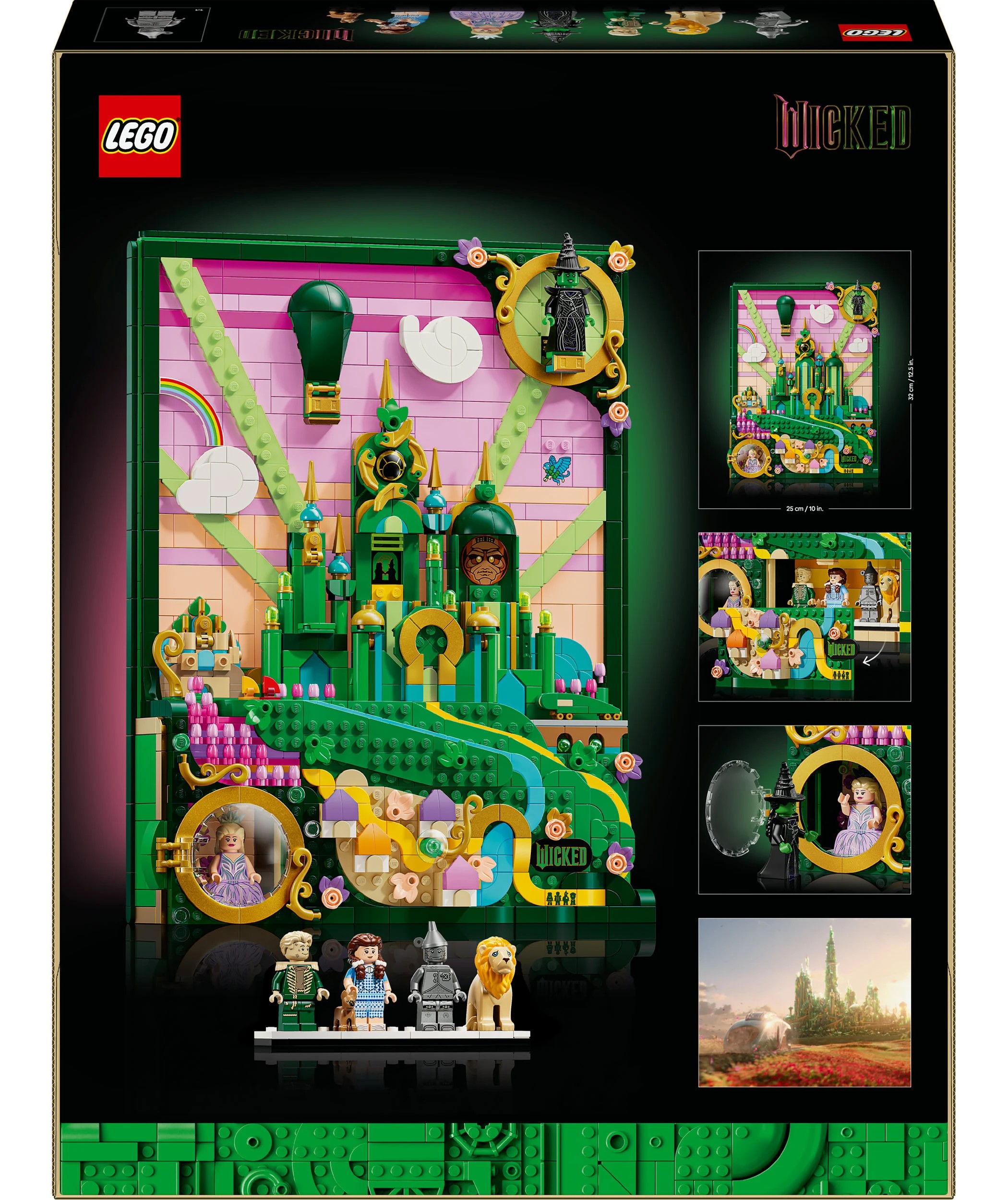 10 LEGO Wicked Emerald City Wall Art 75685, 10 of 10