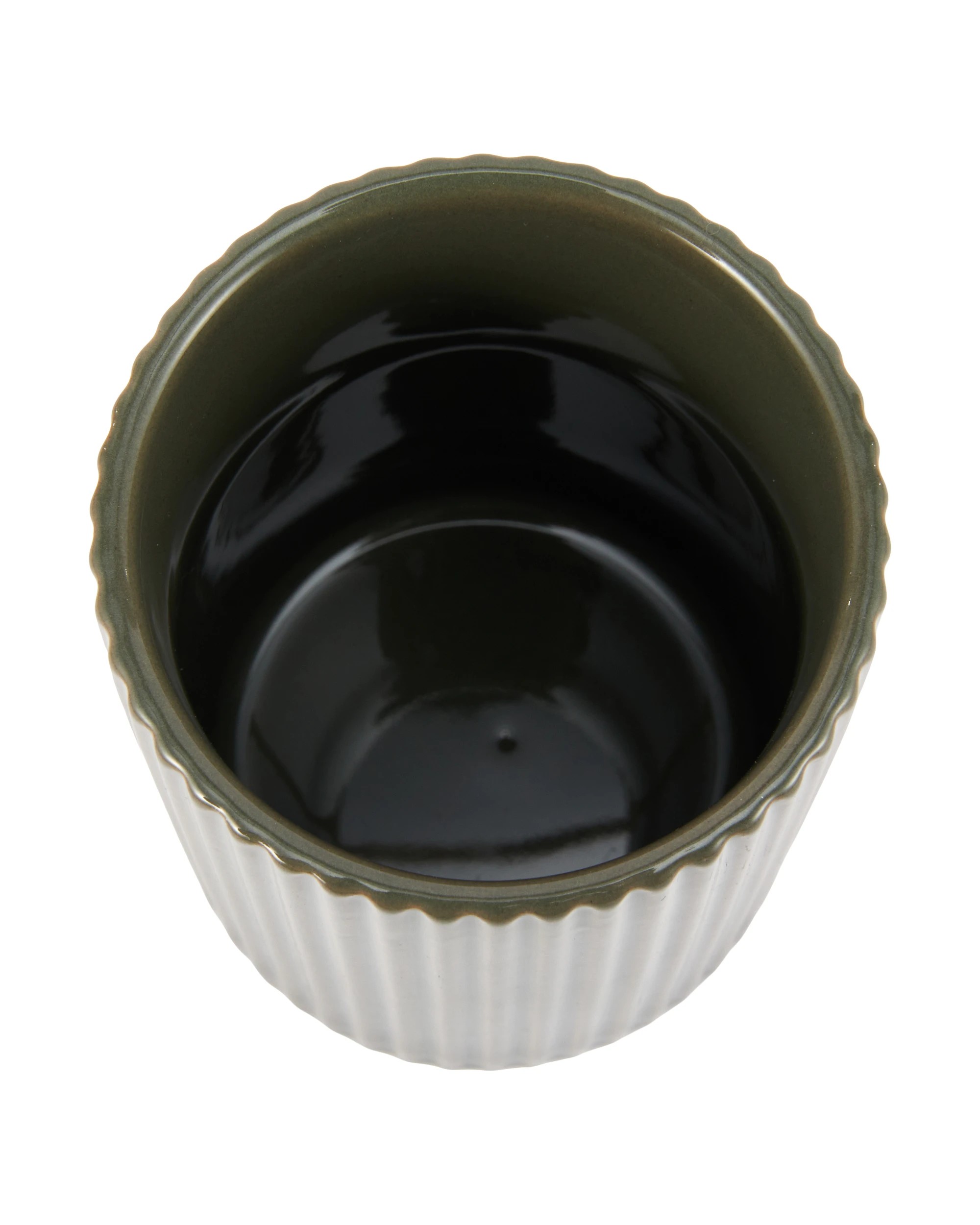 2 Green Glaze Tumbler, 2 of 3