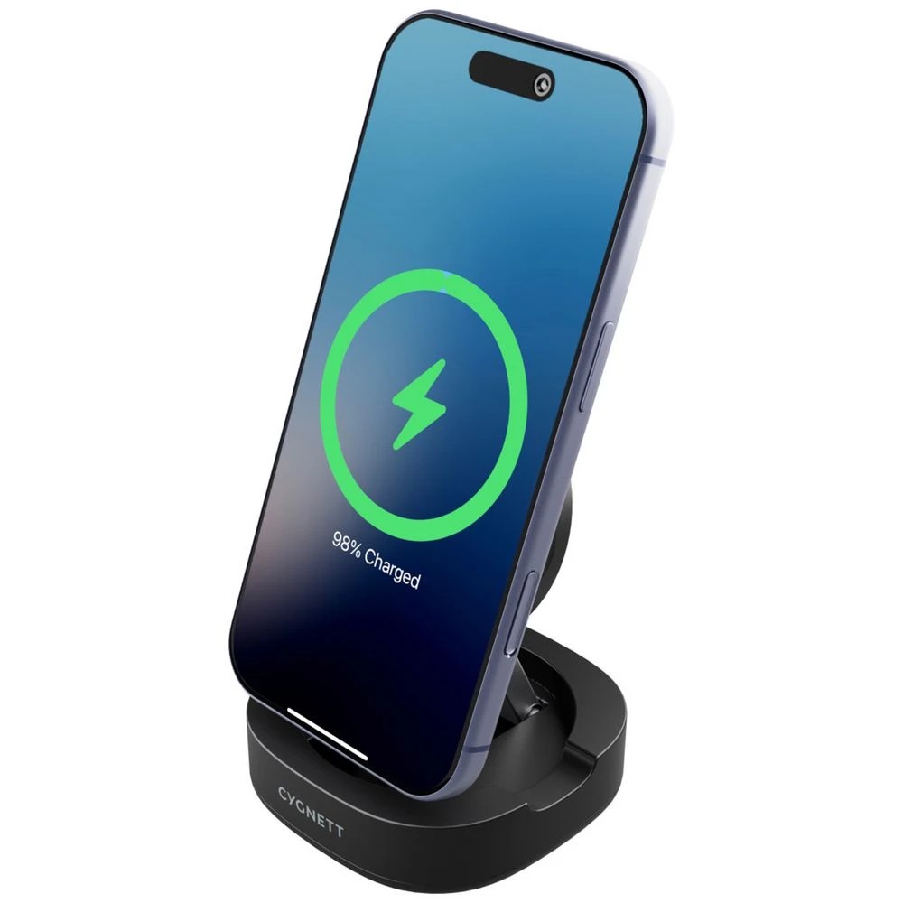 4 Cygnett Qi2 Wireless ChargeBase 15W Black, 4 of 7