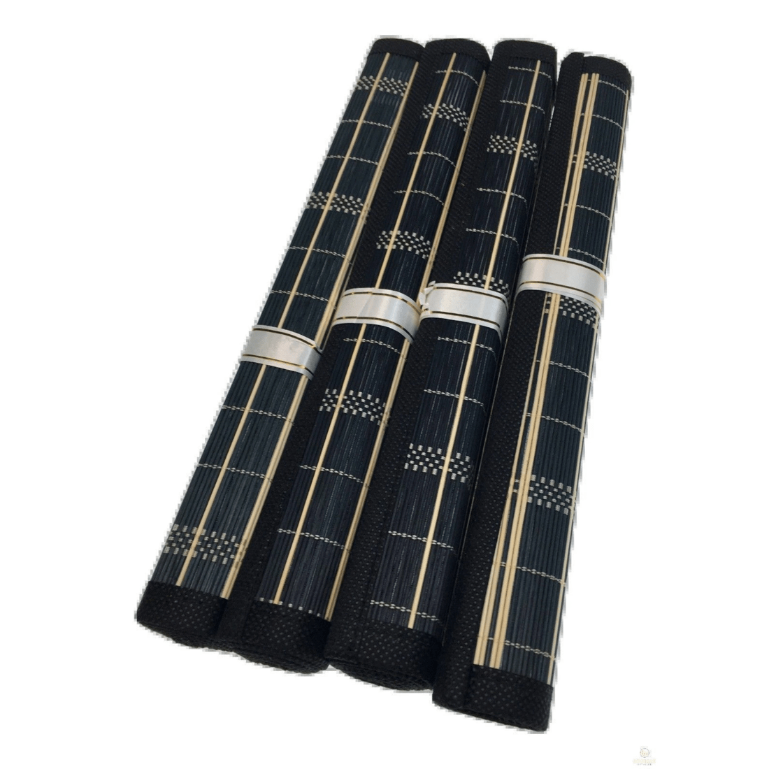 5 BR Home Set of 8 Bamboo Placemats for Dinner Table Decor, 5 of 7
