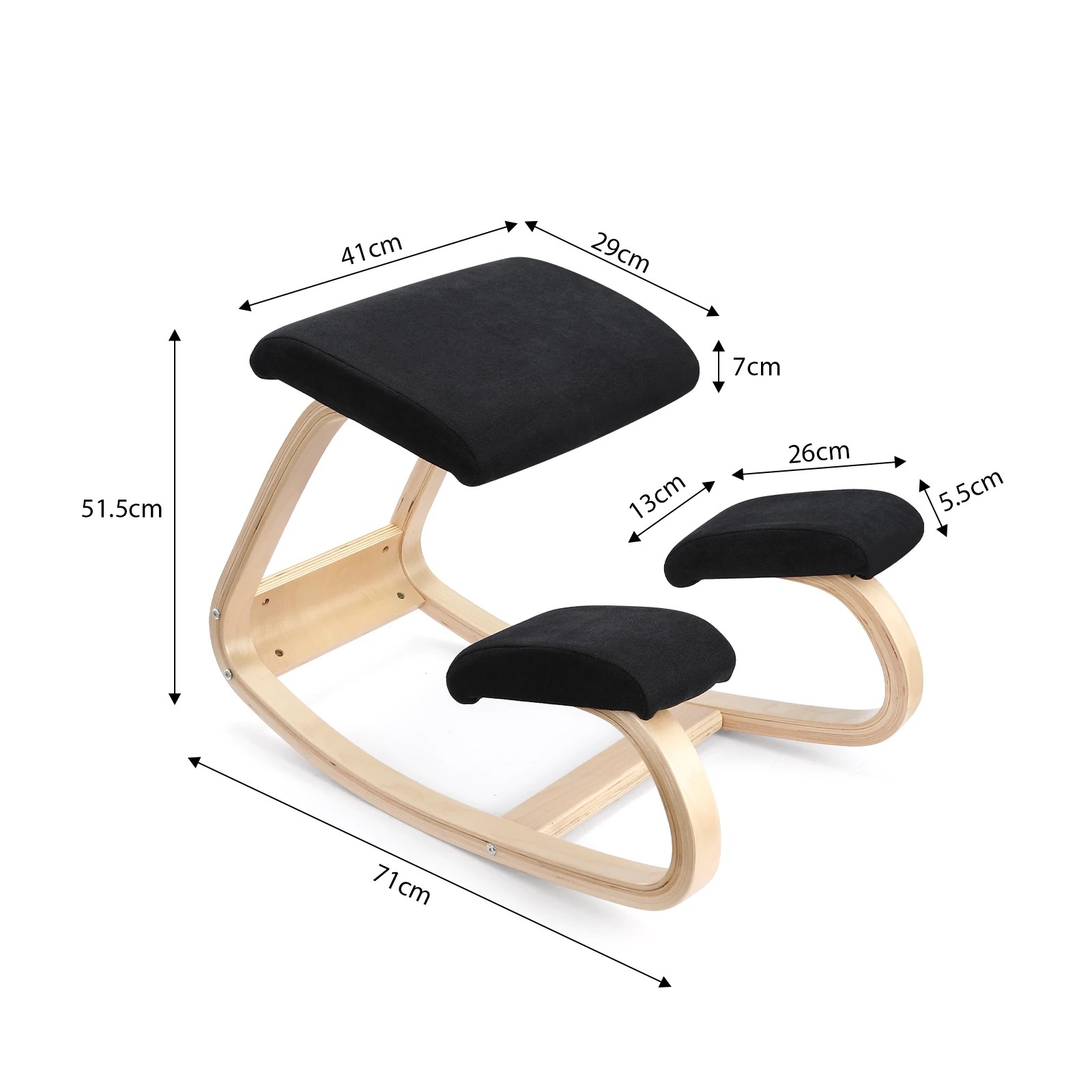 4 NEADER Ergonomic Kneeling Chair Office Home Desk, 4 of 7