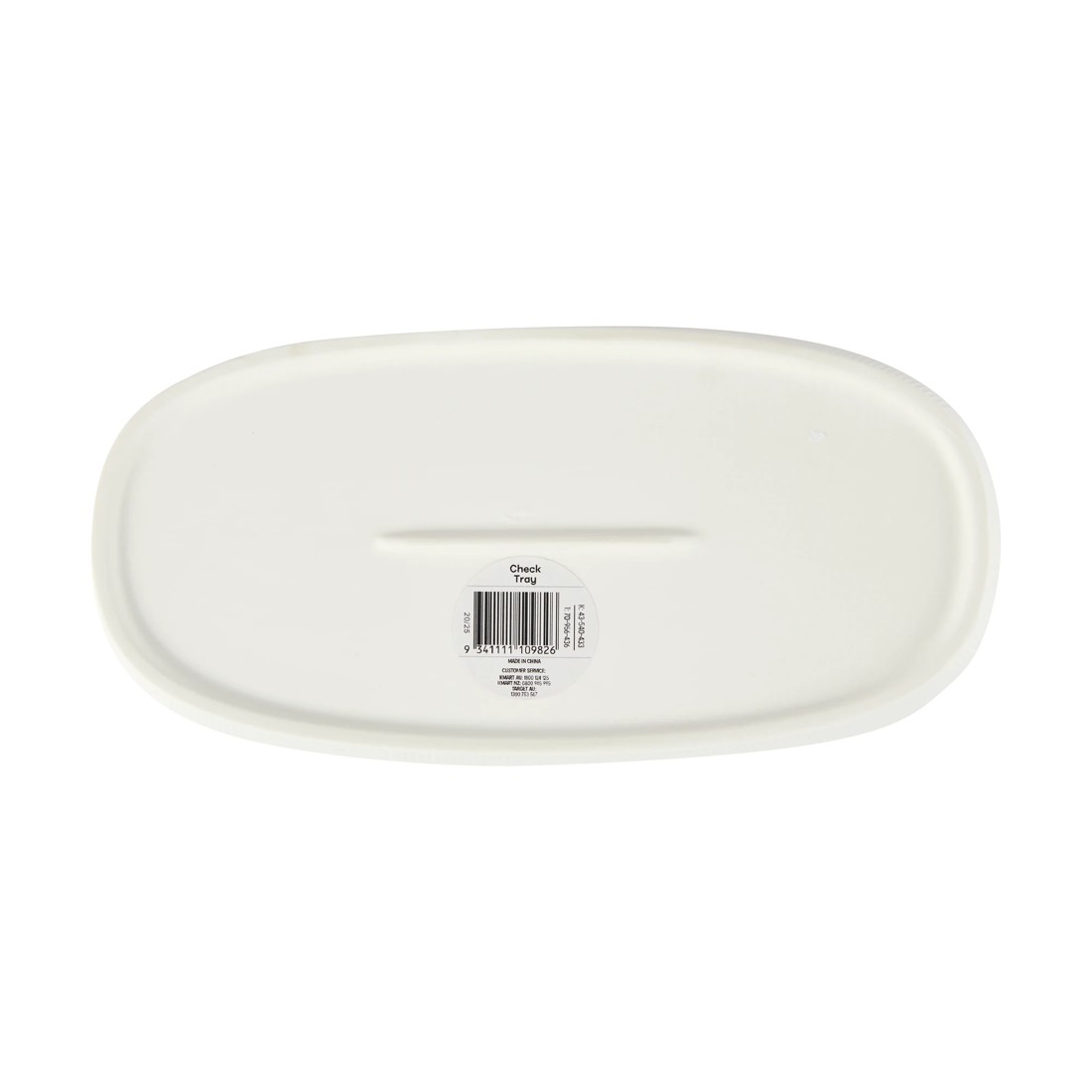 4 Check Tray - White, 4 of 4