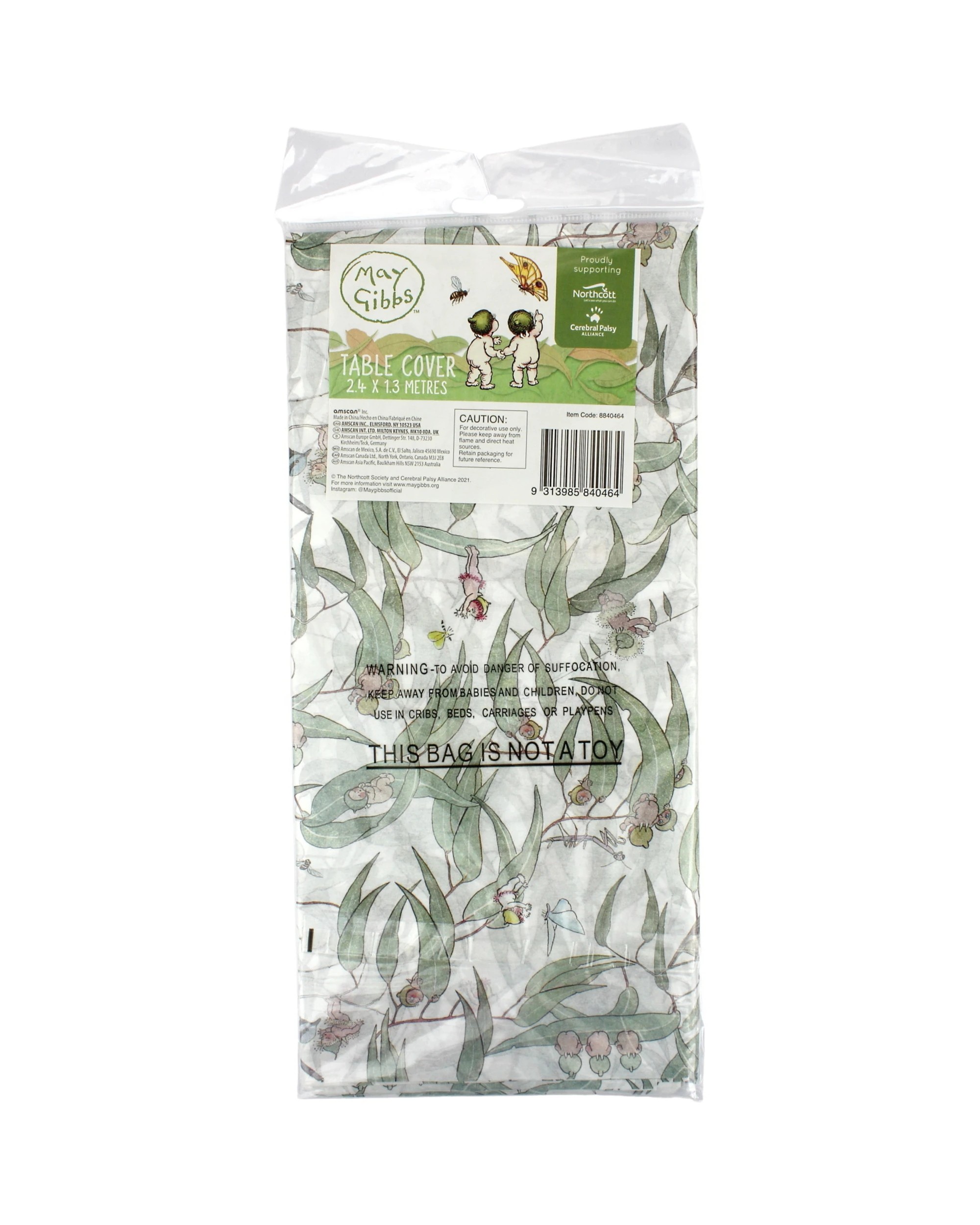 2 Amscan Inc. May Gibbs Gumnuts Paper Tablecloth - Multi, 2 of 2