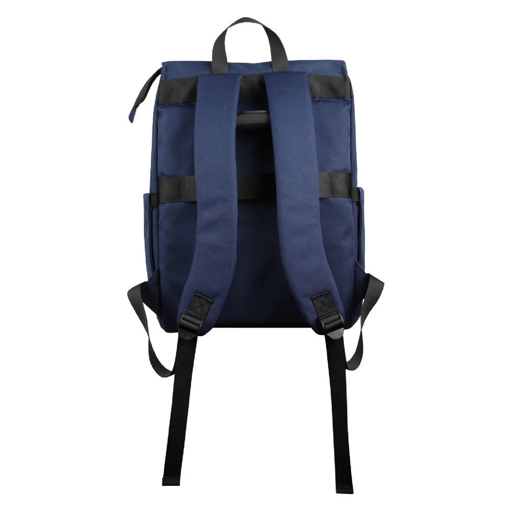 4 J.Burrows 15.6" Laptop Backpack Roll Top Navy, 4 of 9