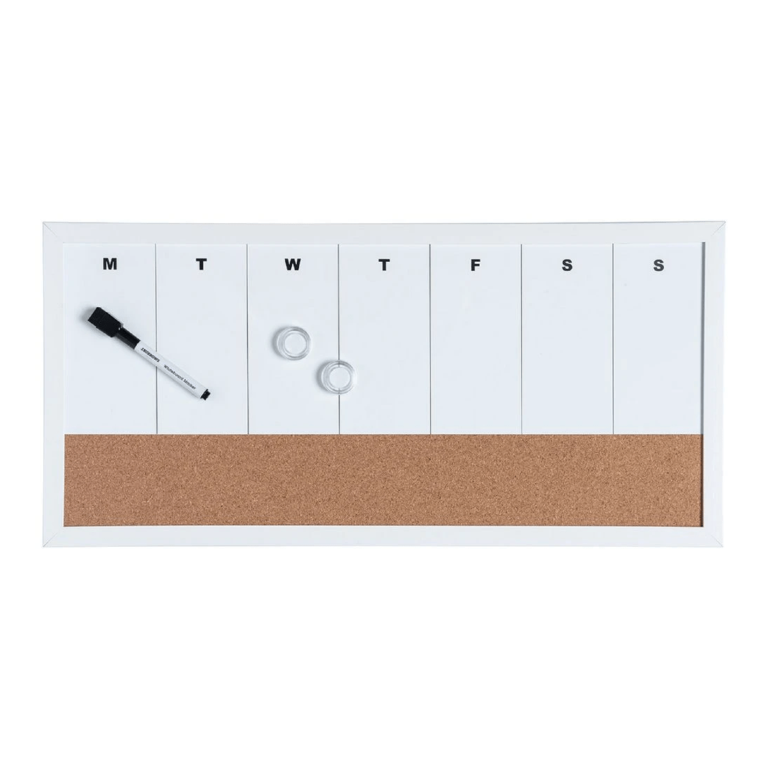 1 J.Burrows Calendar Combination Board 580 x 270mm, 1 of 2