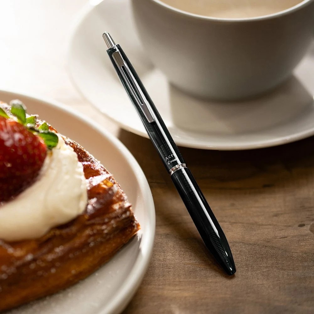 6 PILOT Acro 300 0.5mm Hybrid Ballpoint Pen Black Barrel, 6 of 6