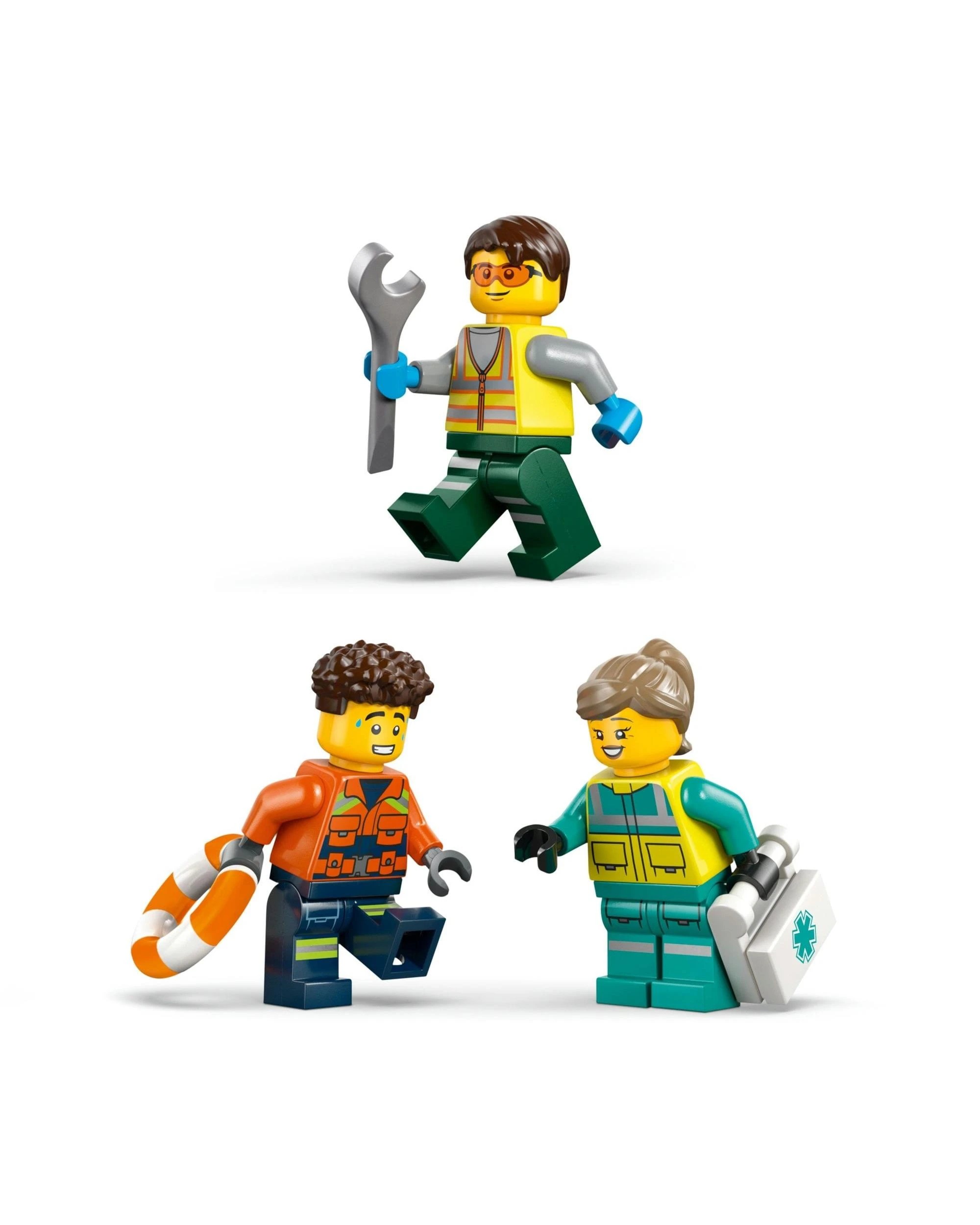 4 LEGO City: Airplane, Service Truck and Hovercraft Remix - 60505, 4 of 10