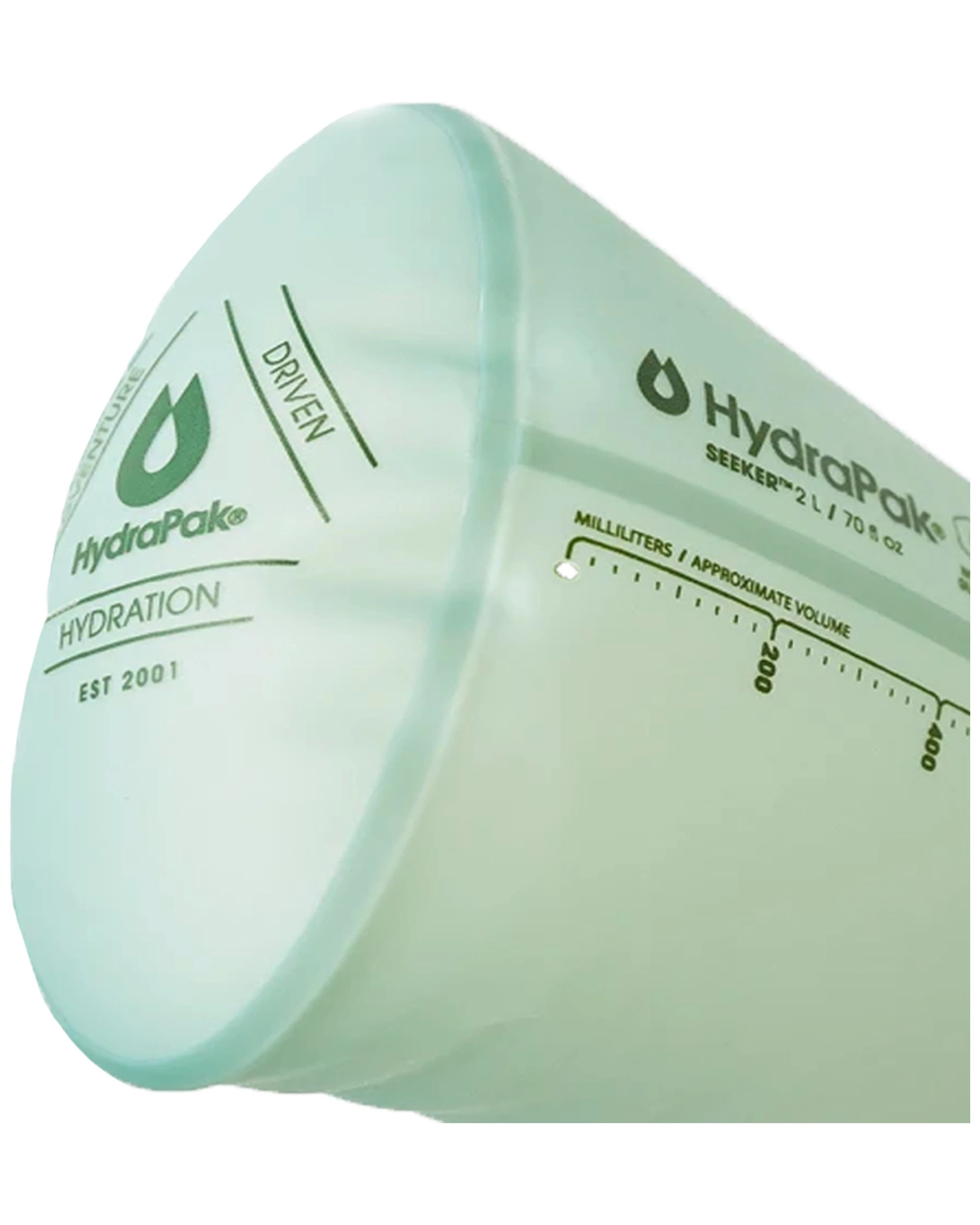 8 Hydrapak Seeker Bottle 2 Litre Leakproof Collapsible Hydration Reservoir - Green, 8 of 8