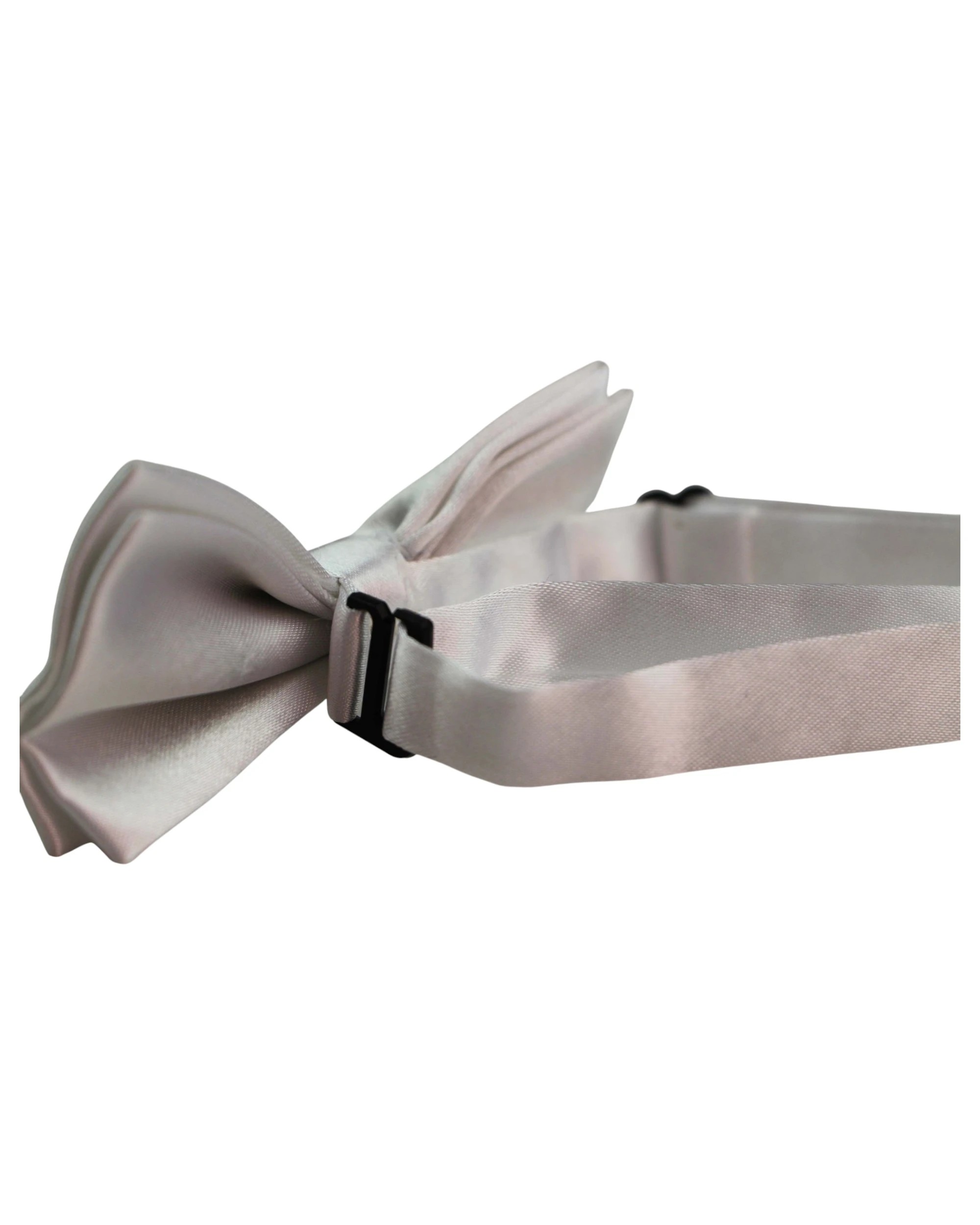 4 Zasel Boys White Plain Bow Tie, 4 of 5
