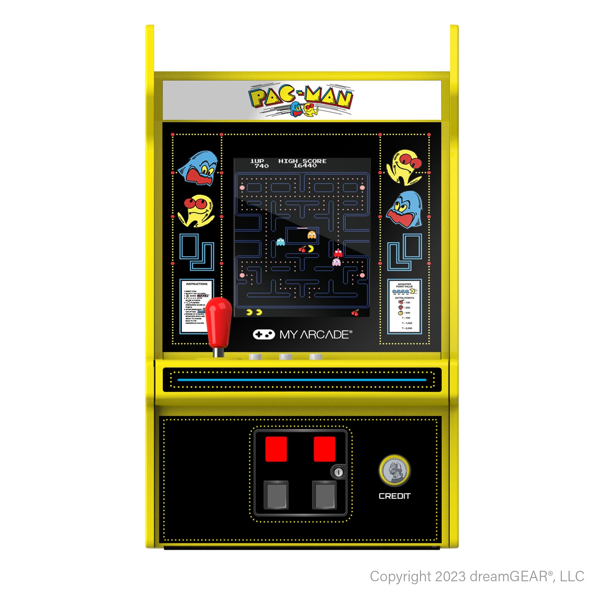 4 My Arcade PAC-MAN Micro Player Pro - Yellow, 4 of 10