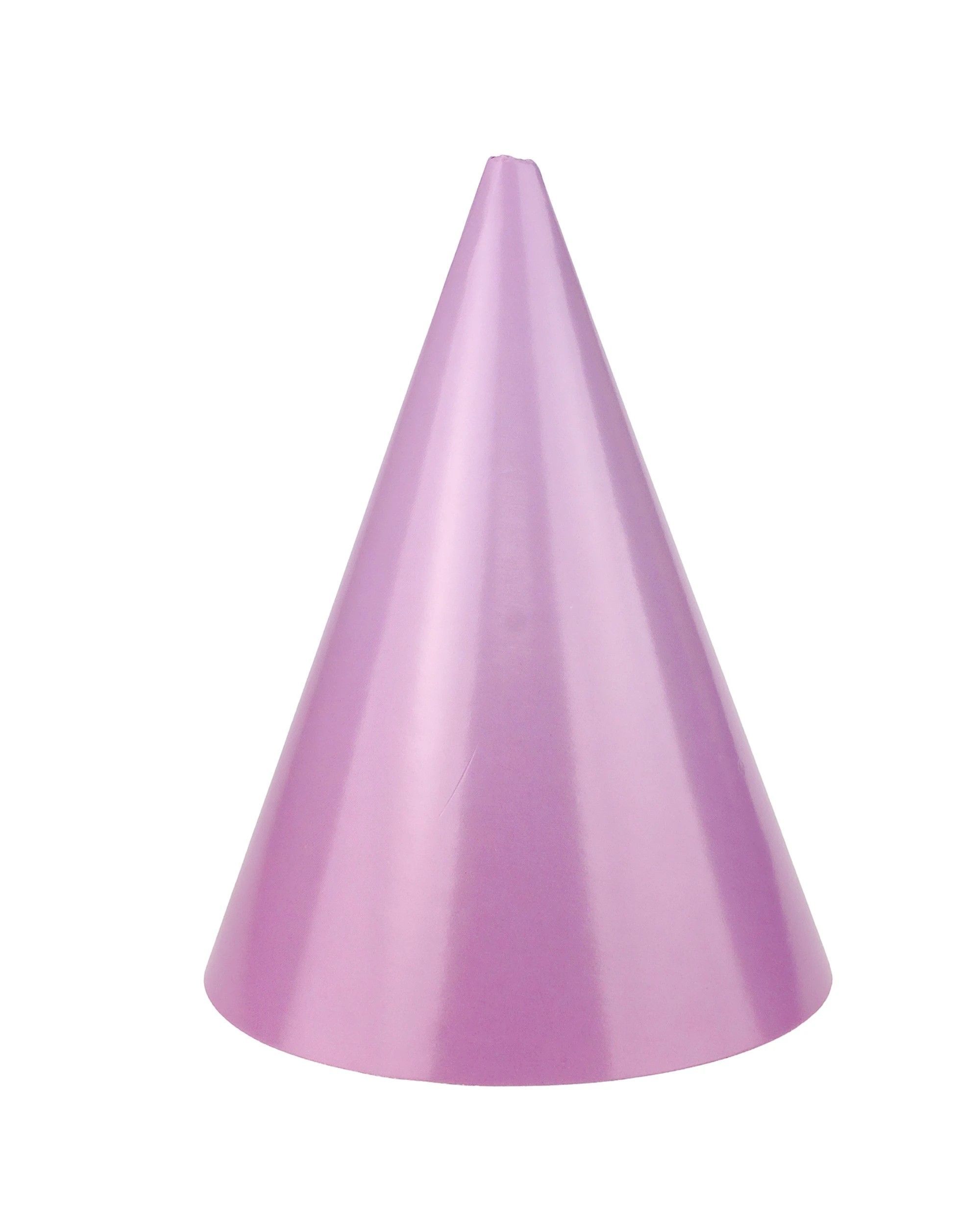 1 Party Maker Lavender Coloured Party Hats Pack of 6 - Purple, 1 of 3