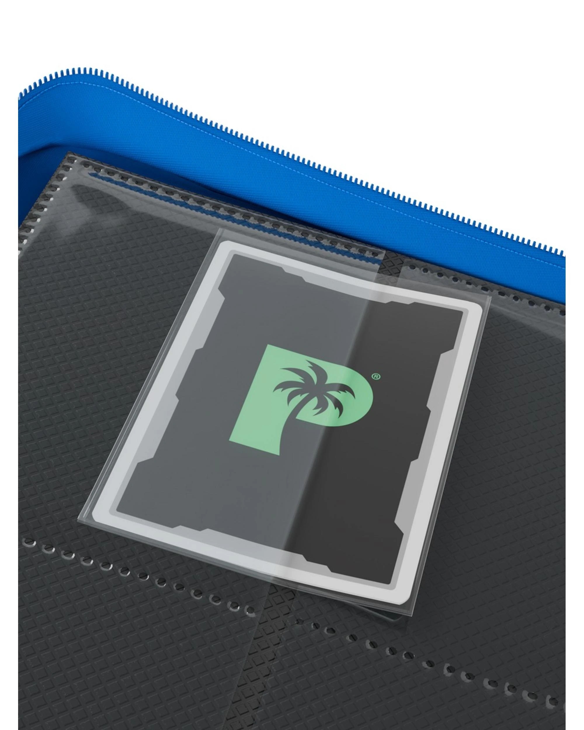 3 Palms Off Gaming Stealth 12 Pocket Zip Binder - Blue, 3 of 8