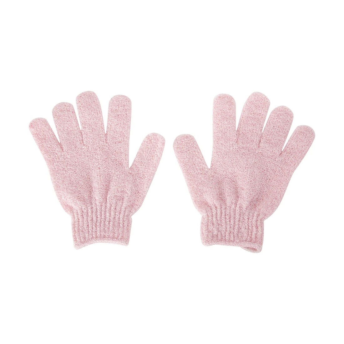 1 Exfoliating Gloves - Pink, 1 of 6