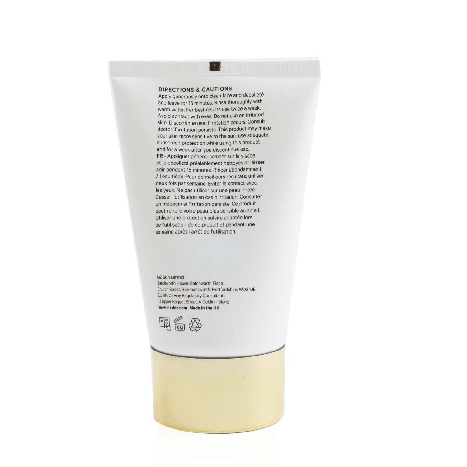 3 MZ Skin Radiance & Renewal AHA Instant Clarity Refining Mask 100ml/3.38oz, 3 of 3