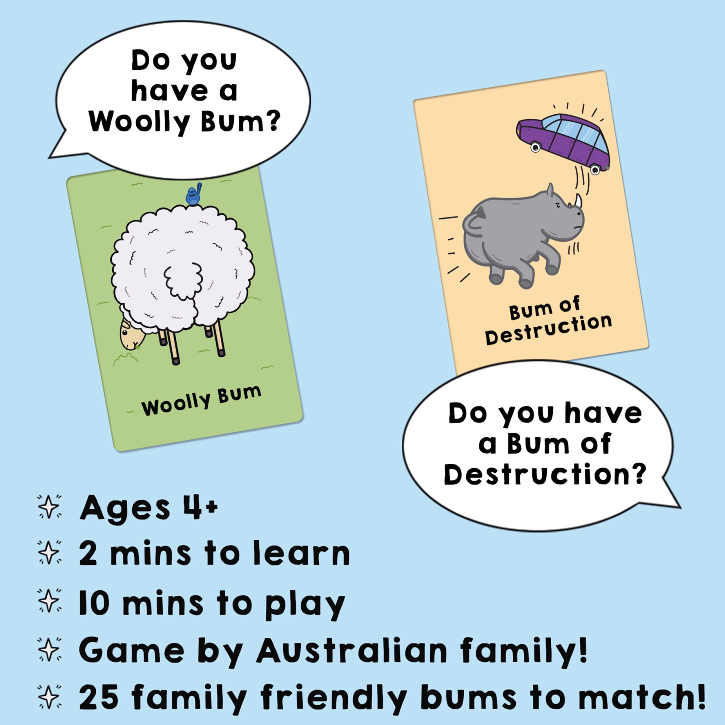 3 Animal Edition: Go Bum Card Game, 3 of 3