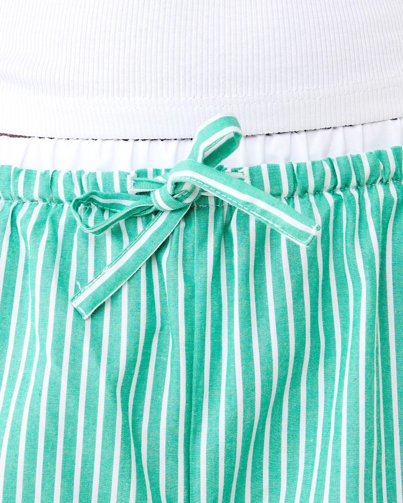 4 Woven Separates Grn Strp, 4 of 5
