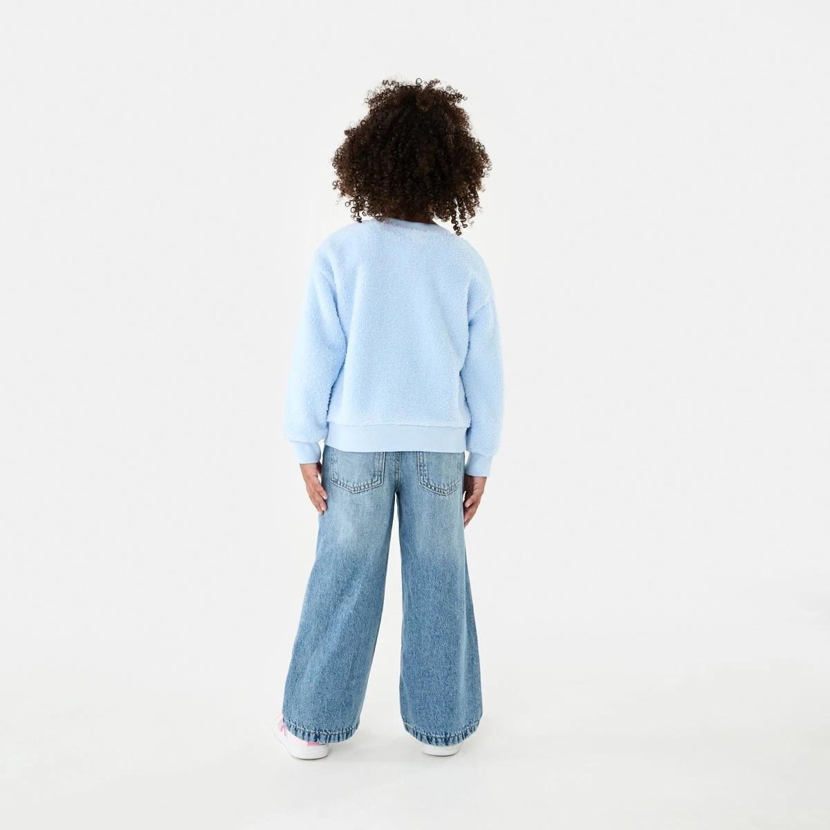 6 Cosy Crew Neck Sweater Doll Blue, 6 of 8