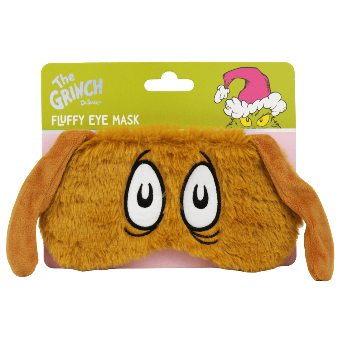 1 Dr. Seuss The Grinch Fluffy Eye Mask, 1 of 2