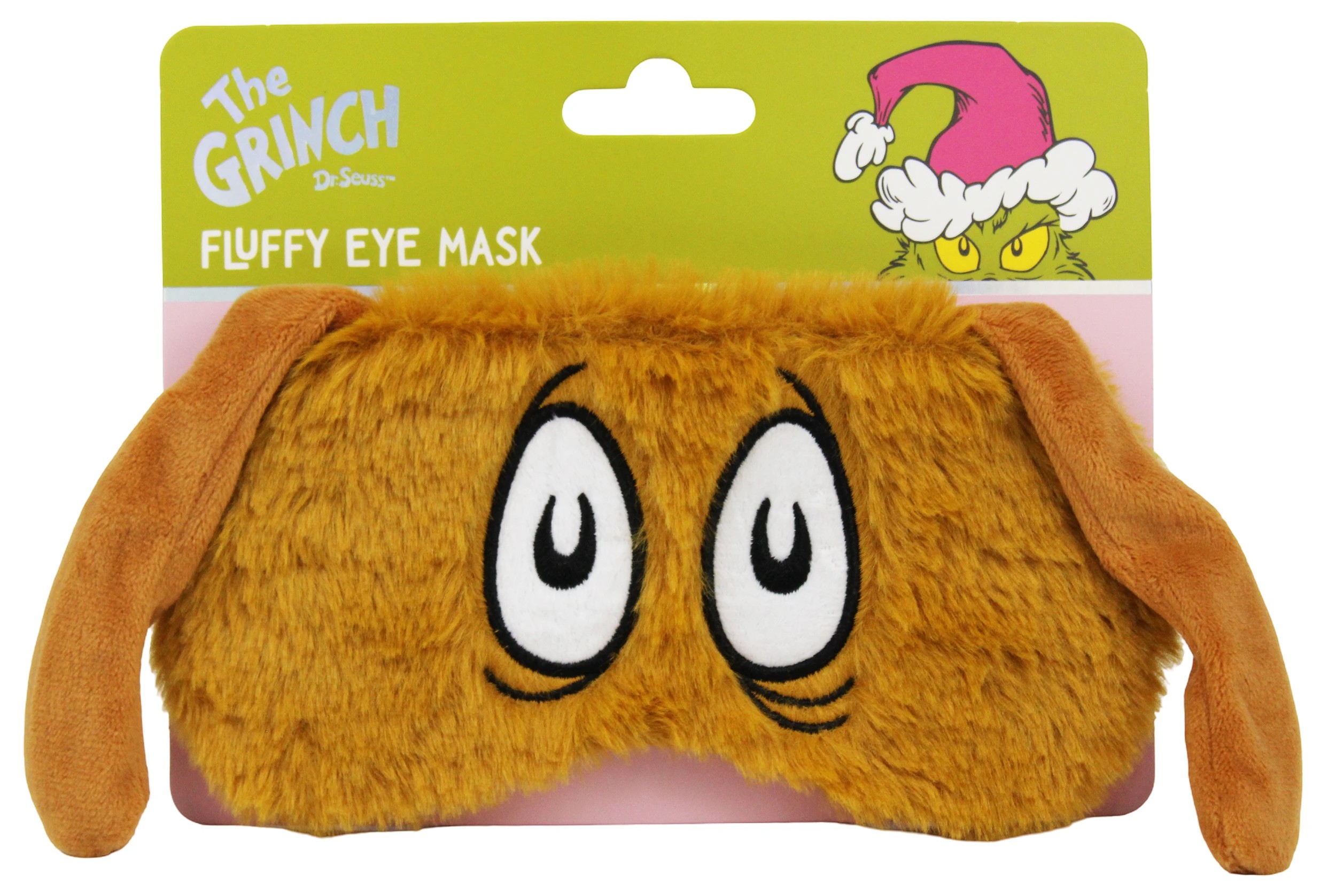 1 Dr. Seuss The Grinch Fluffy Eye Mask, 1 of 2