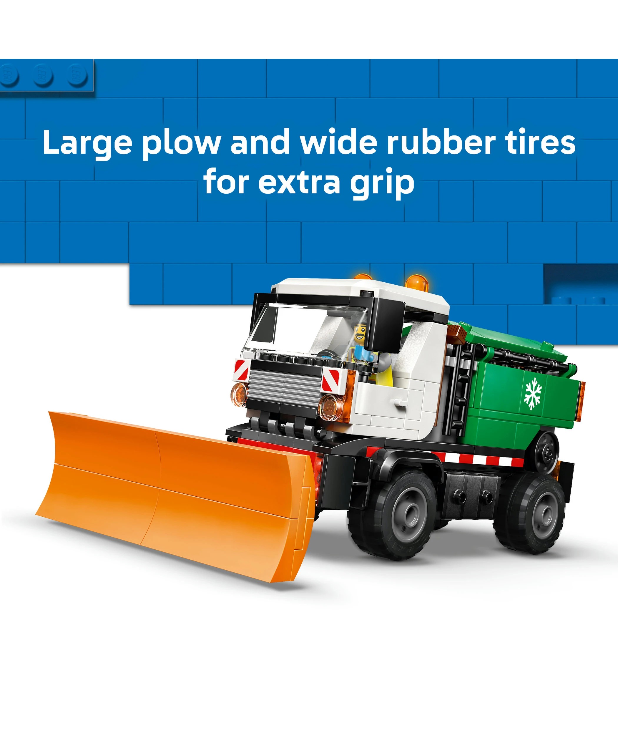 4 LEGO City Snowplough 60490, 4 of 10