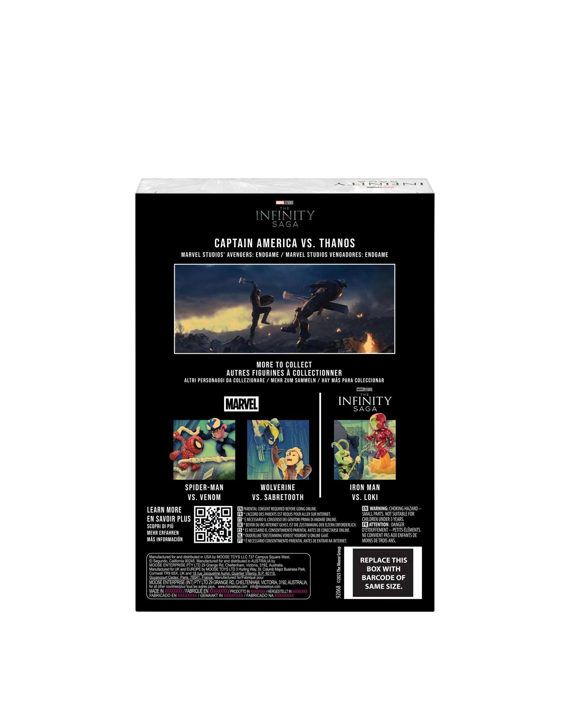 7 Fandrop Marvel MV03 Captain America vs Thanos 2 Figure Diorama, 7 of 7