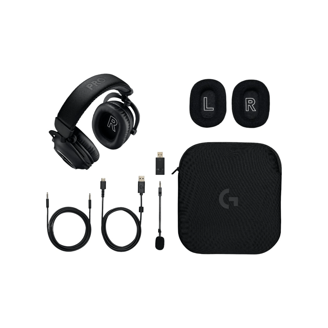 6 Logitech PRO X 2 Wireless Gaming Headset - Black, 6 of 6