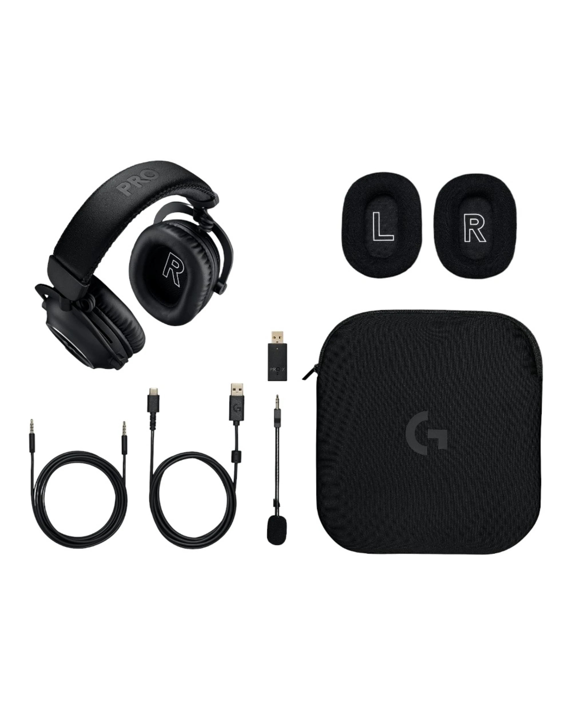 6 Logitech PRO X 2 Wireless Gaming Headset - Black, 6 of 6