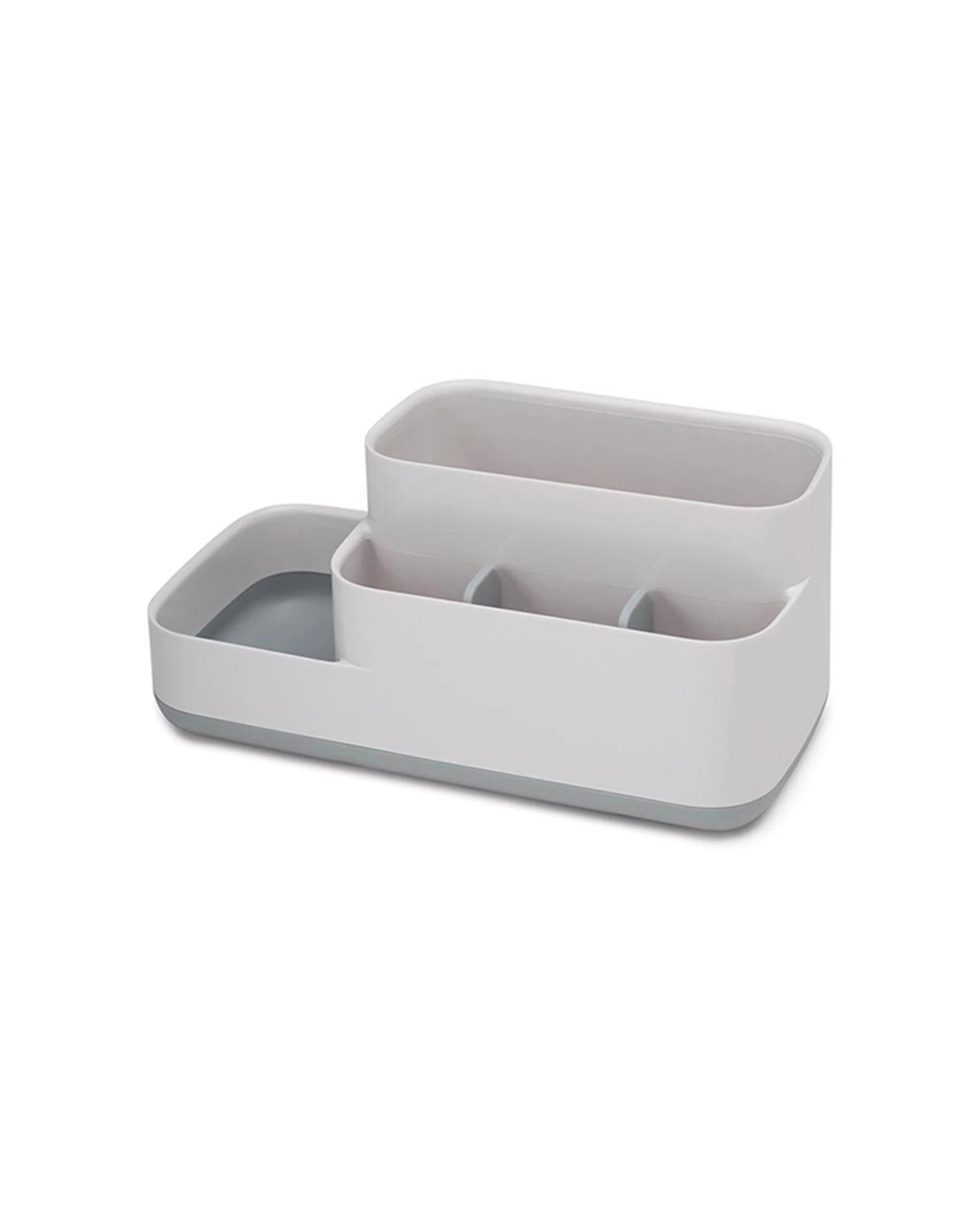 2 Joseph Joseph Bathroom Caddy Multiple Compartments Non Slip Base Versatile - Grey, 2 of 3