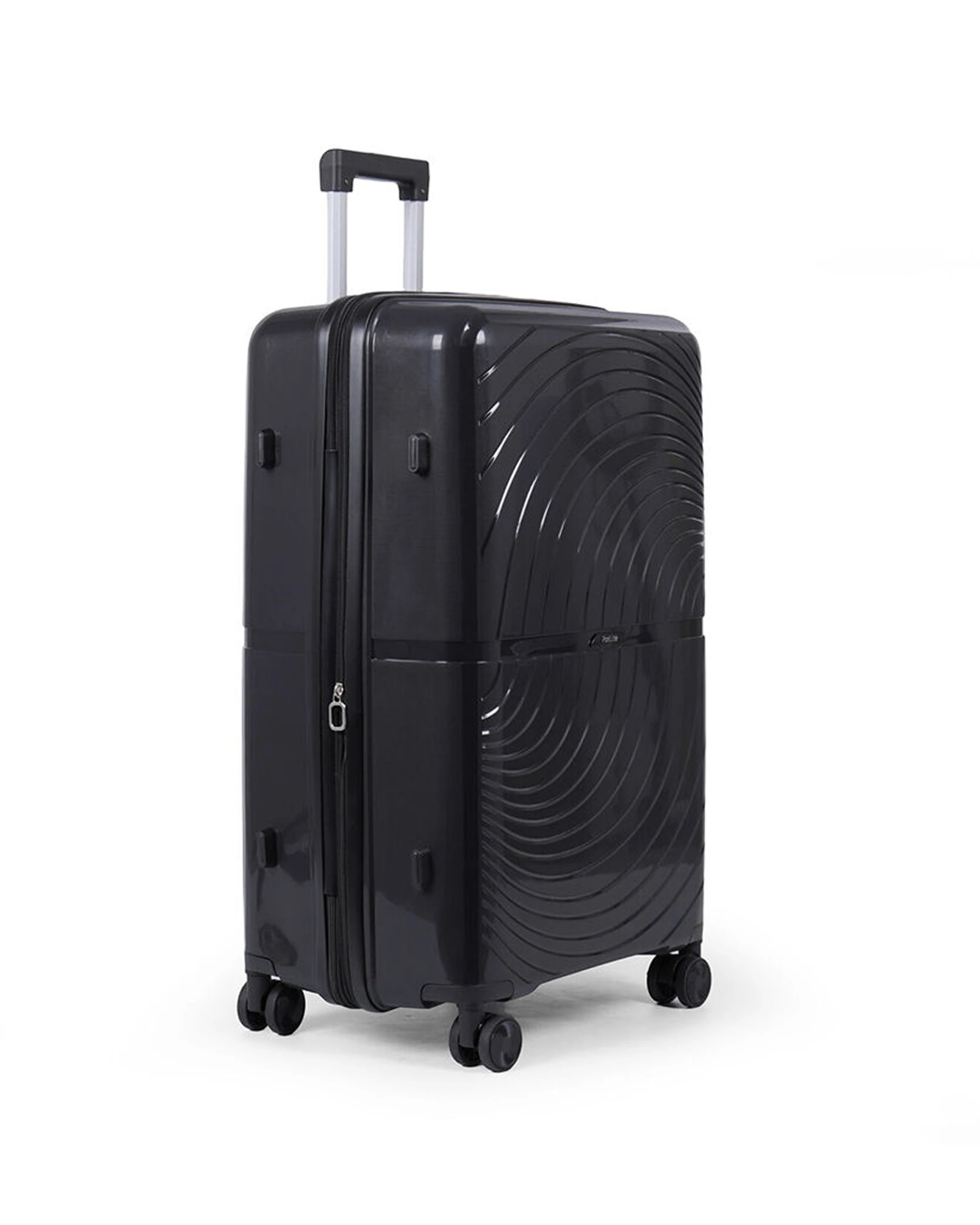 6 Paklite Solar Large Travel Luggage Suitcase Lightweight 75x50cm - Black, 6 of 9