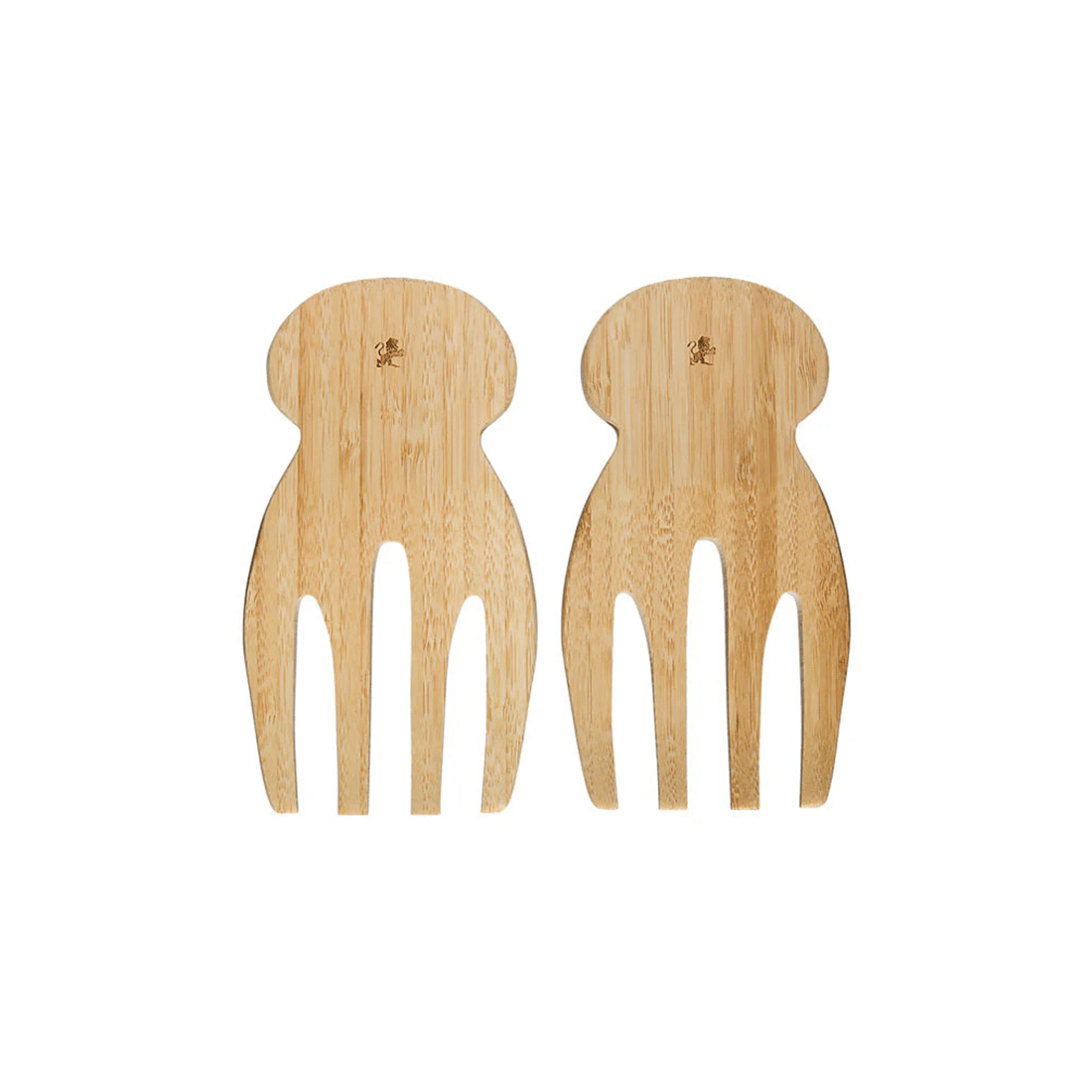 1 Maxwell & Williams Set Of 2 Evergreen Collection Bamboo Salad Hands 18cm
 - Plain, 1 of 3
