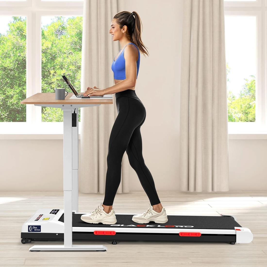 10 Black Lord Treadmill Electric Walking Pad Incline Gym Brushless Motor - White, 10 of 10