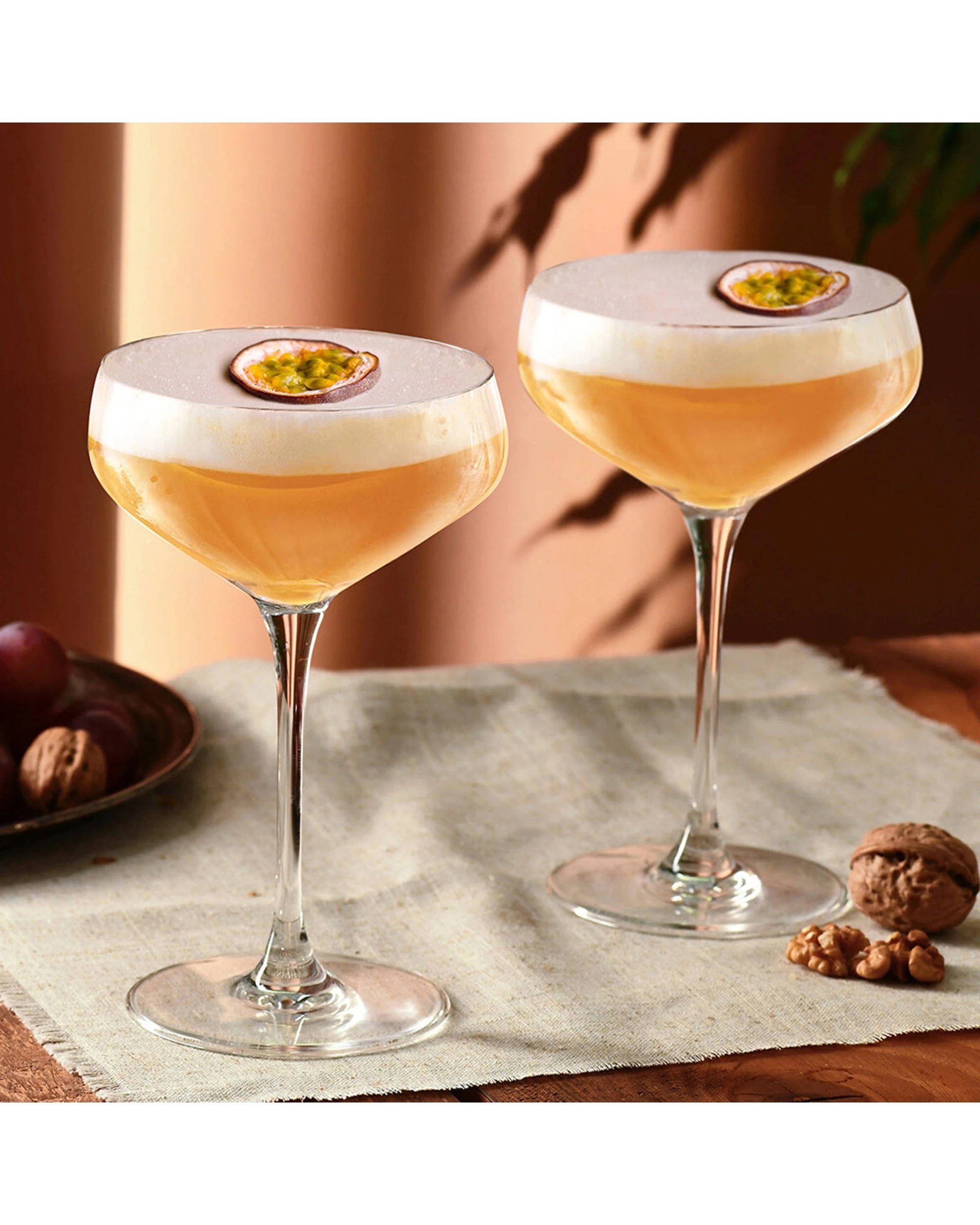 2 Krosno 6pc Avant-Garde Lumi Cocktail Drinking Glasses Cup Set 290ml - White, 2 of 4