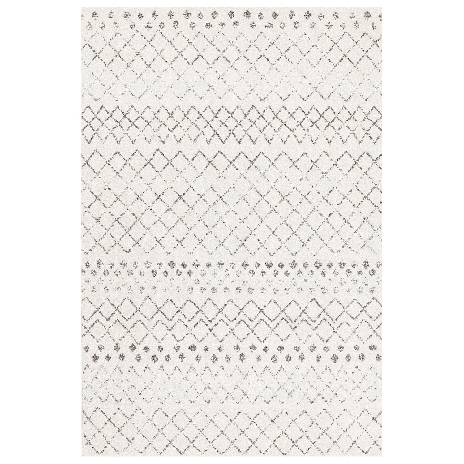 2 Common Ground Rugs Bluebay 454 230x160cm - Medium Floor Rug - White, 2 of 6
