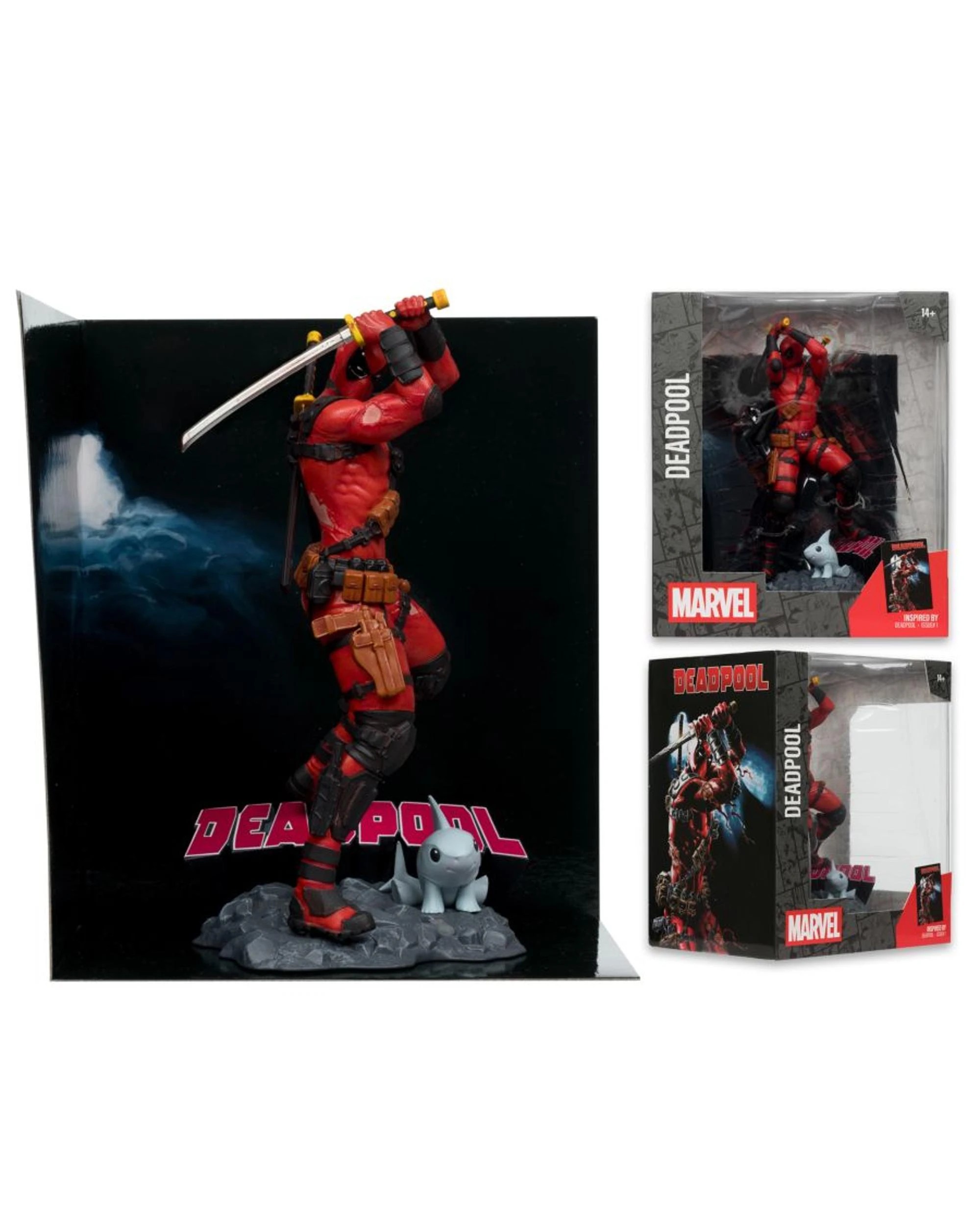 1 Marvel Collection Deadpool #1 Deadpool 1:10 Scale Figure, 1 of 9