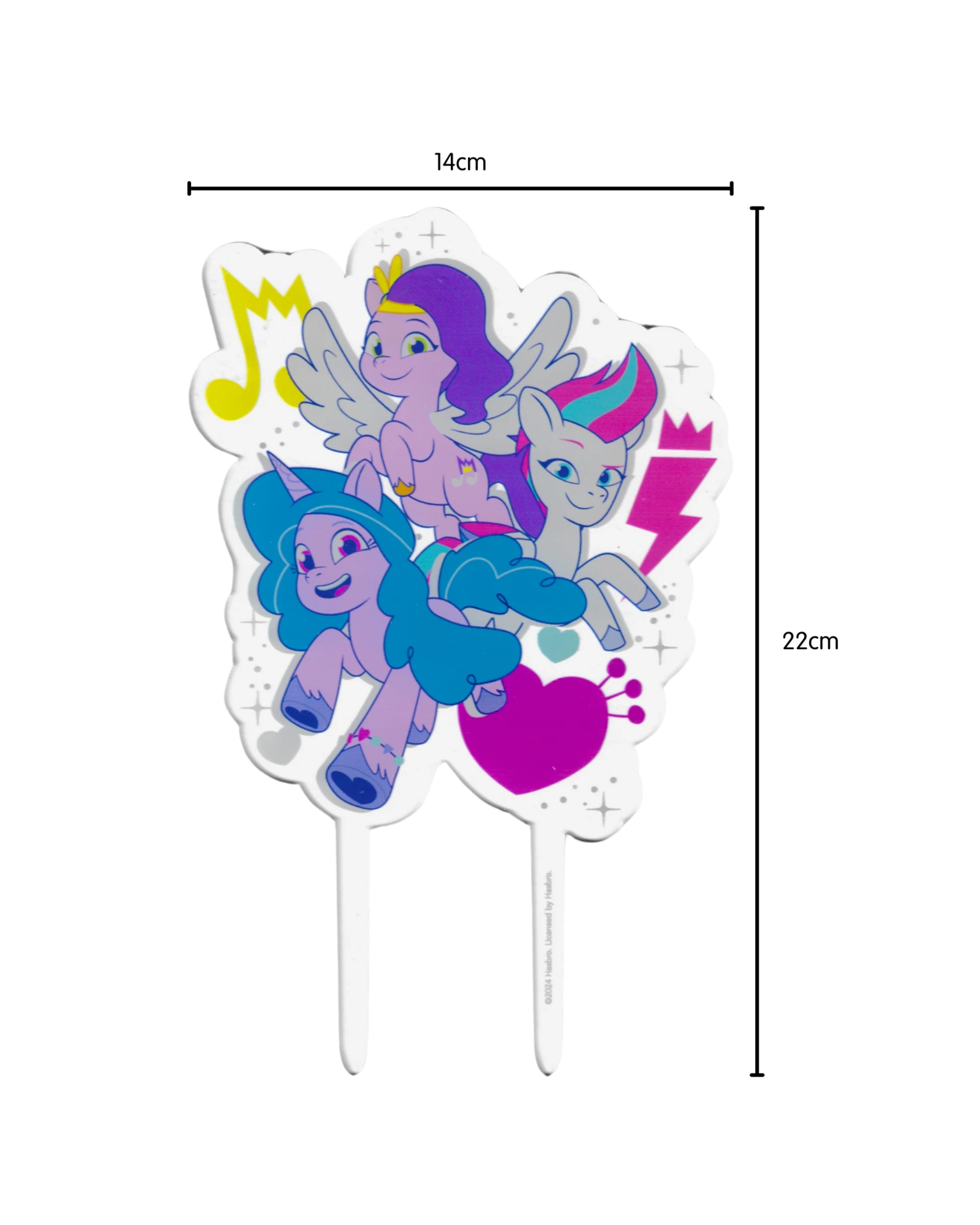 3 Anagram My Little Pony Tell Your Tale Acrylic Cake Topper - Multi, 3 of 5
