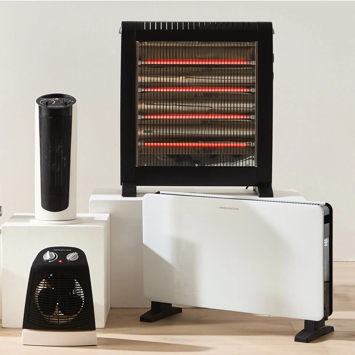 1 Radiant Heater - Black
