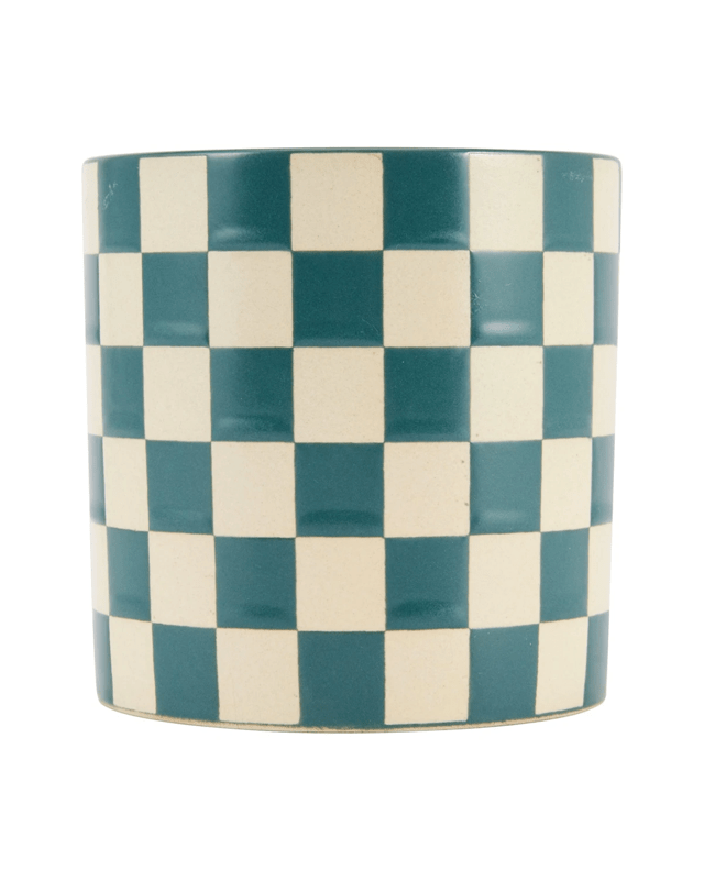 Green Check Ceramic Ca