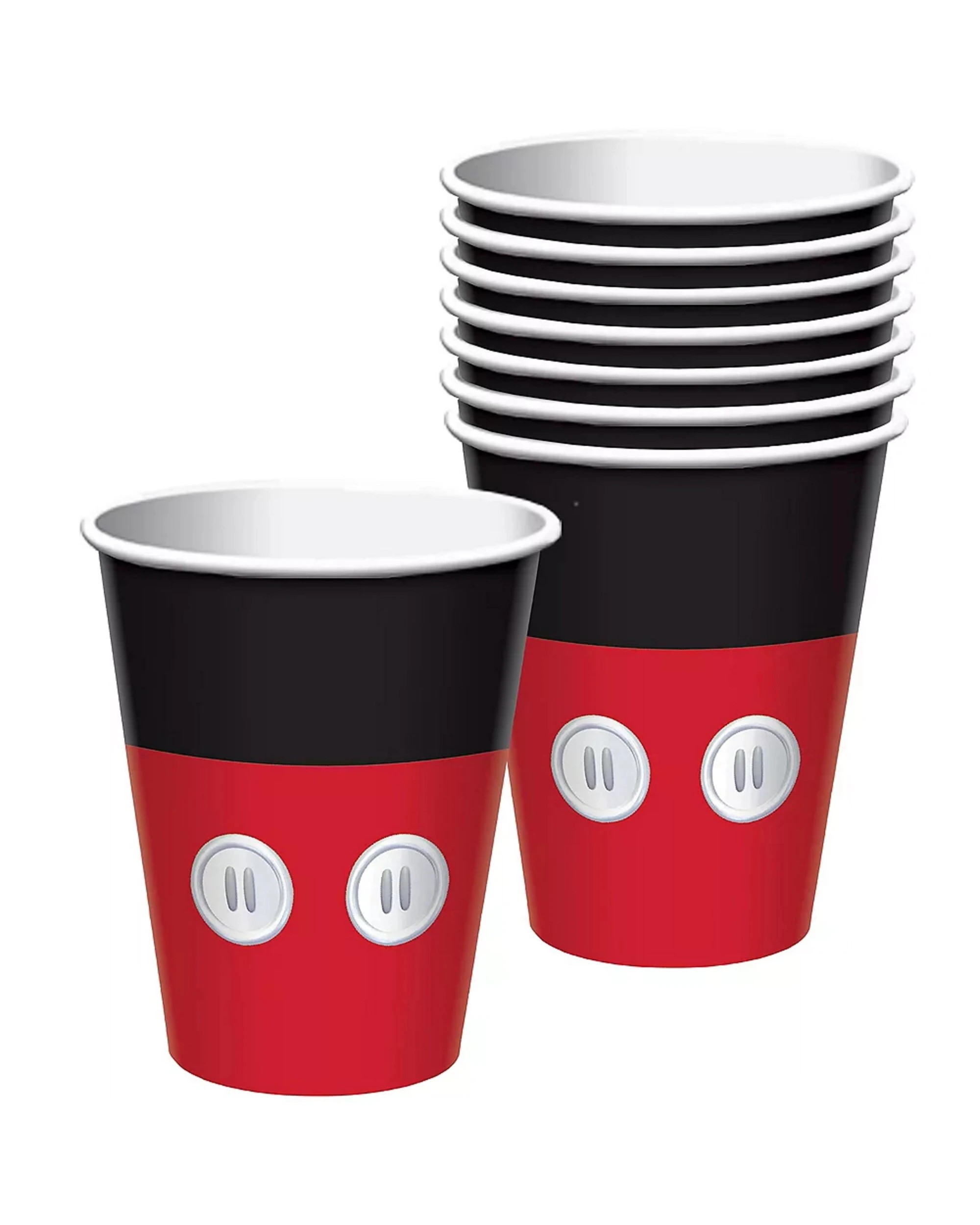 1 Amscan Mickey Mouse Forever Paper Cups Pack of 8, 1 of 3