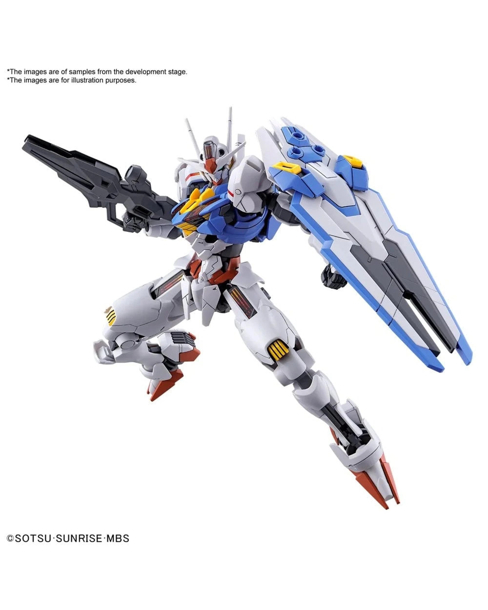4 Bandai Gundam HG Gundam Aerial 1/144 Model Kit, 4 of 10