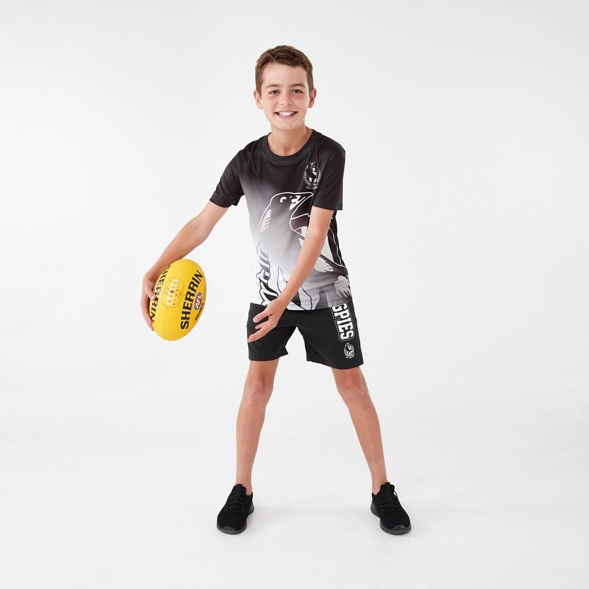1 Official AFL Kids Training T-shirt Collwood, 1 of 10