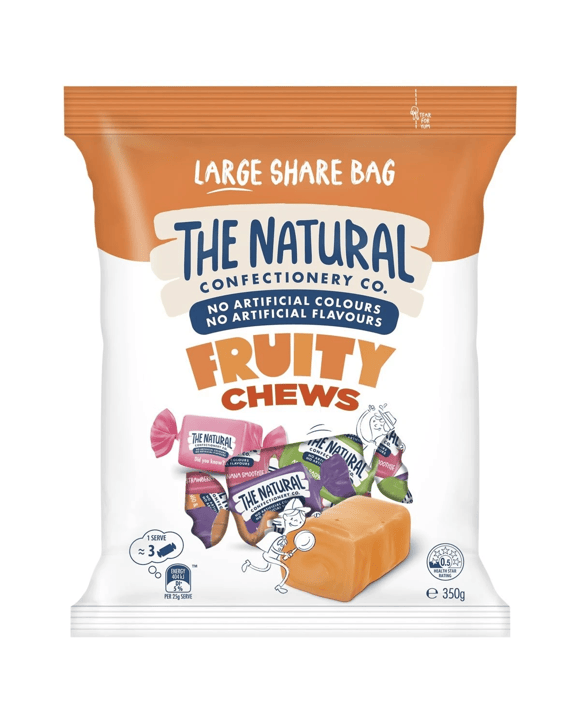 The Natural Confectionery Co. Fruity Chews 350g