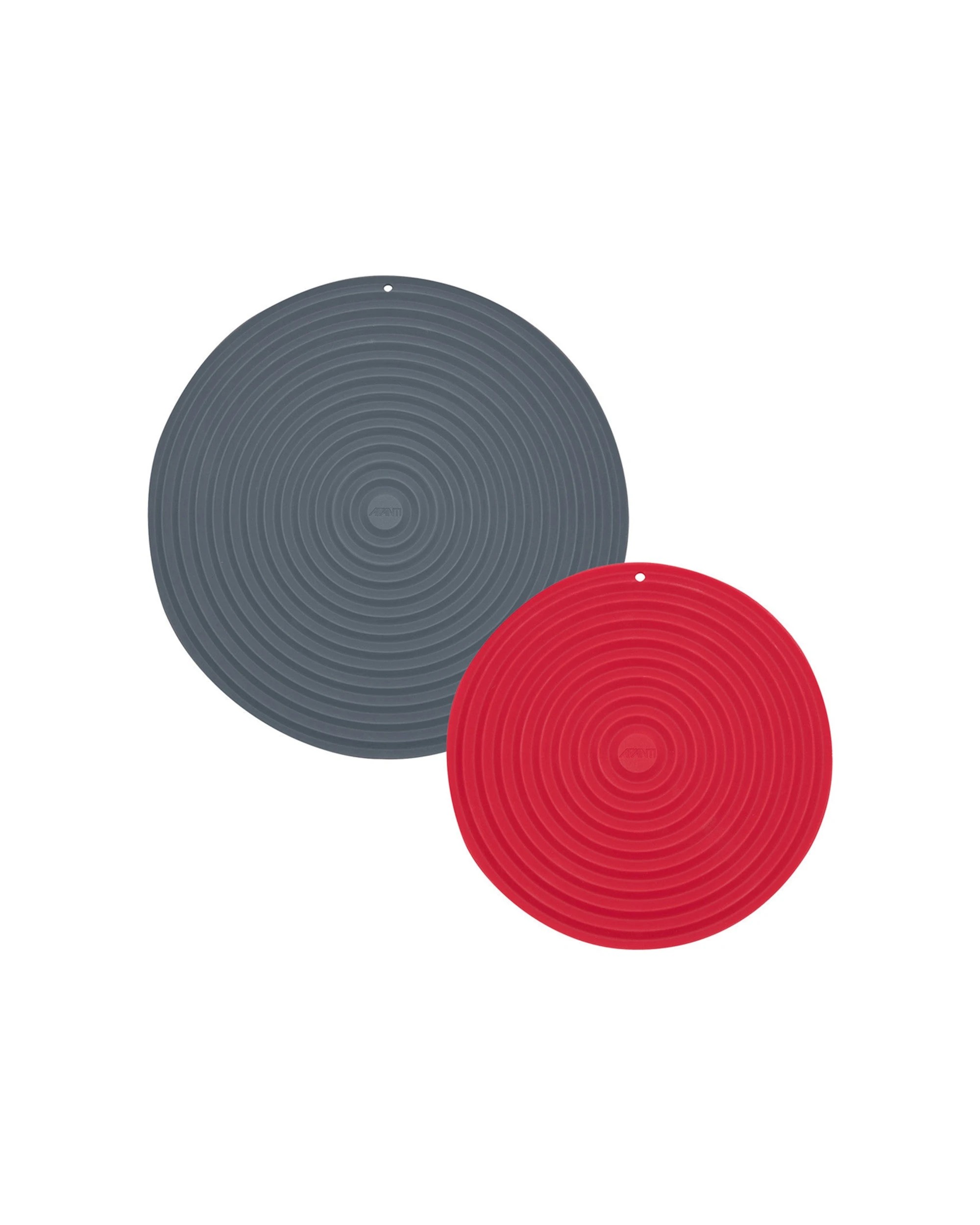 1 Avanti 2pc Silicone Heat Resistant Non Slip Trivets 20cm & 28cm - Multi, 1 of 1