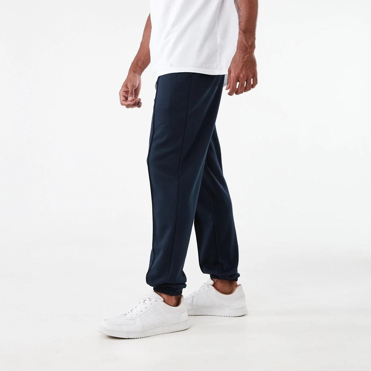 2 Pique Texture Trackpants Nvy Sphire, 2 of 5
