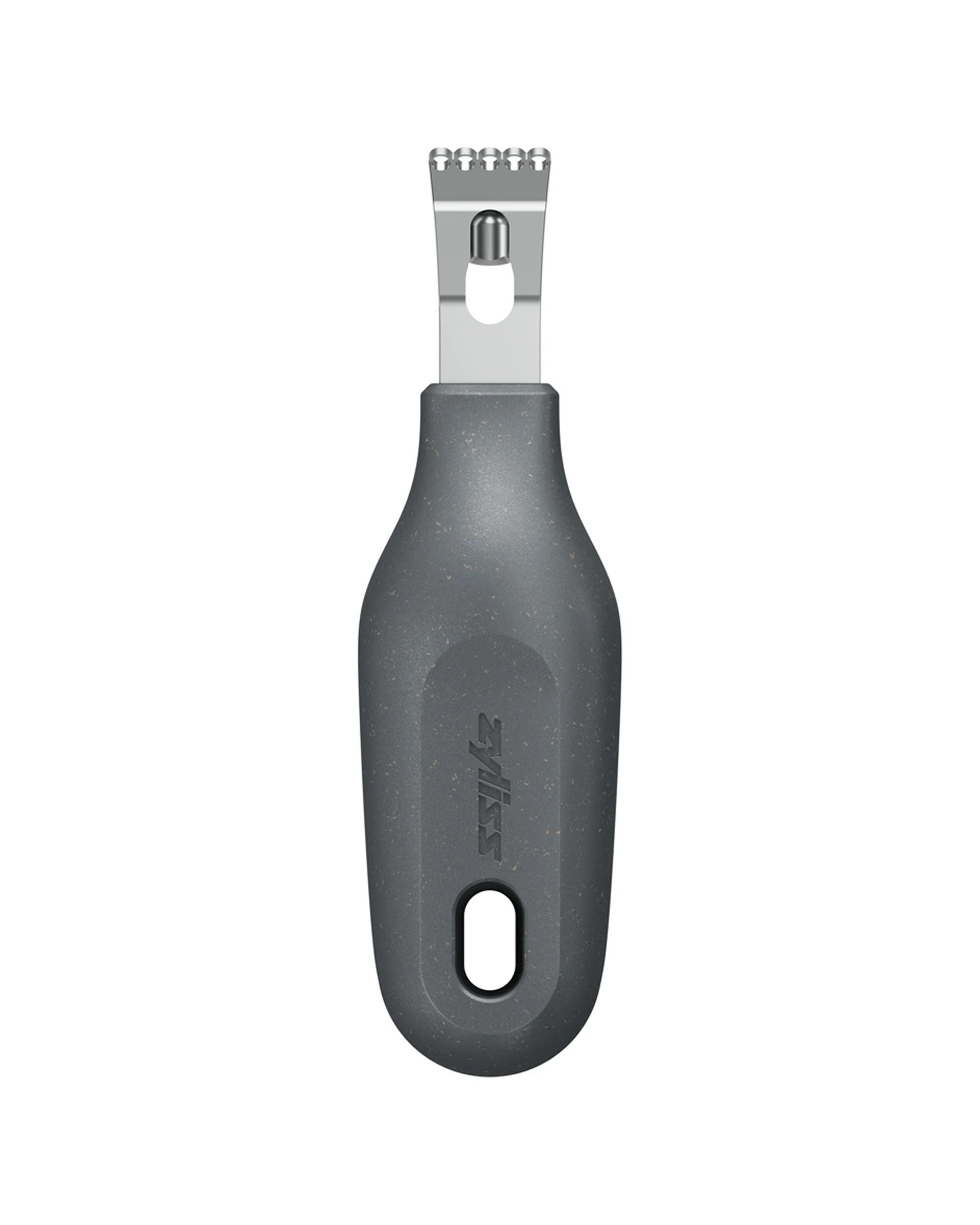 5 Zyliss 2-in-1 Citrus Zester & Grater, Stainless Steel, Black, Model 13130 - Black, 5 of 7